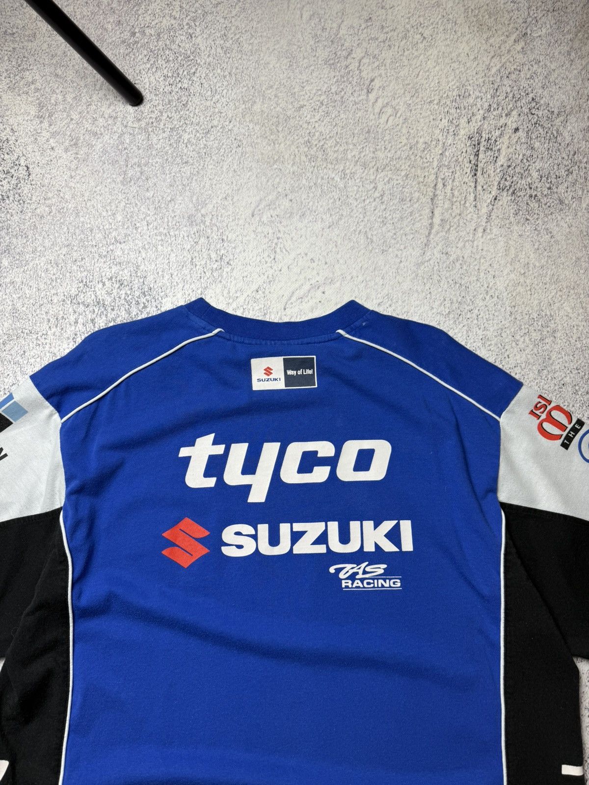 Vintage Vintage Suzuki Racing RGSX T Shirt Size US L / EU 52-54 / 3 - 12 Thumbnail
