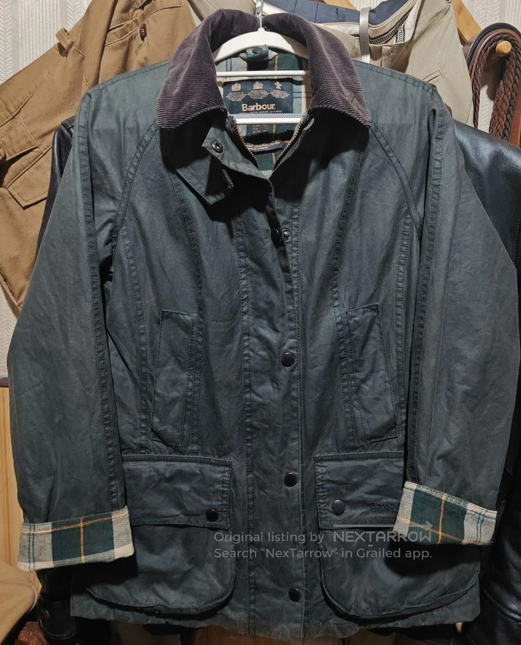 Barbour Beadnell Waxed Jacket.