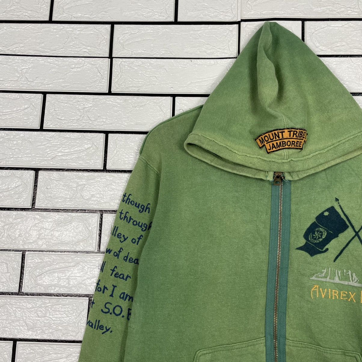 Avirex Avirex Zipper Green Hoodie Size US M / EU 48-50 / 2 - 6 Thumbnail