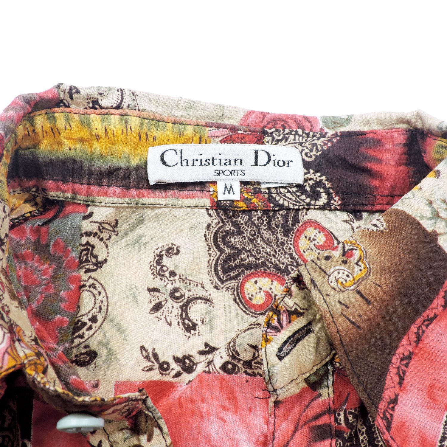 Dior CHRISTIAN DIOR SPORT ALLOVER FLORAL PAISLEY PRINTED SHIRT Size US M / EU 48-50 / 2 - 3 Thumbnail