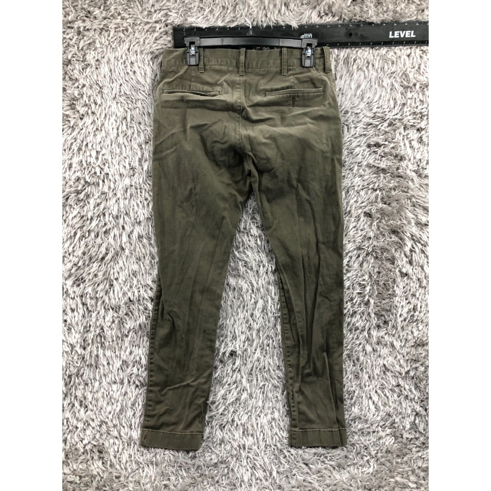J.Crew J.Crew Mercantile Chino Pants Mens 30x30 Green Slimming Comfort 5-Pocket Workwear Flat Front Straight Leg Button Zipper Logo Vintage: No Size US 30 / EU 46 - 6 Thumbnail