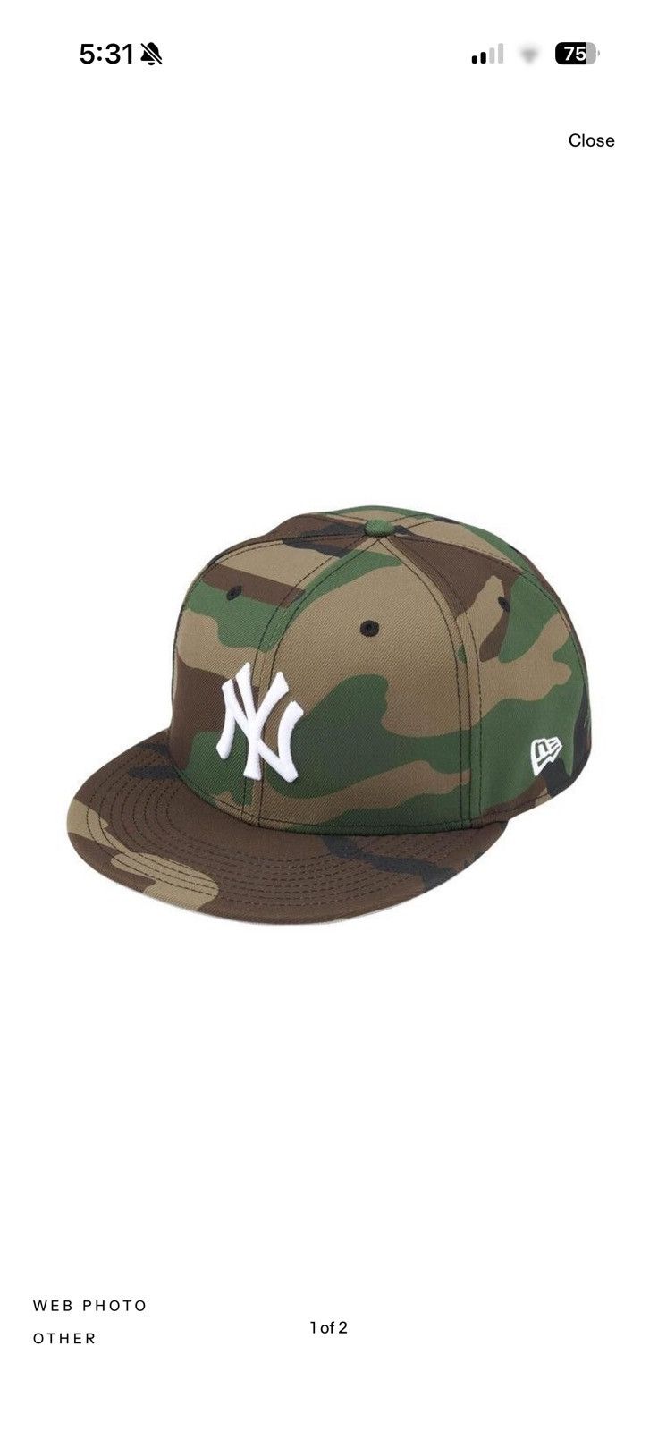 Supreme®/New York Yankees™ 7-1/4 New York Yankees × Supreme Supreme yankees size 7 1/4 | Grailed