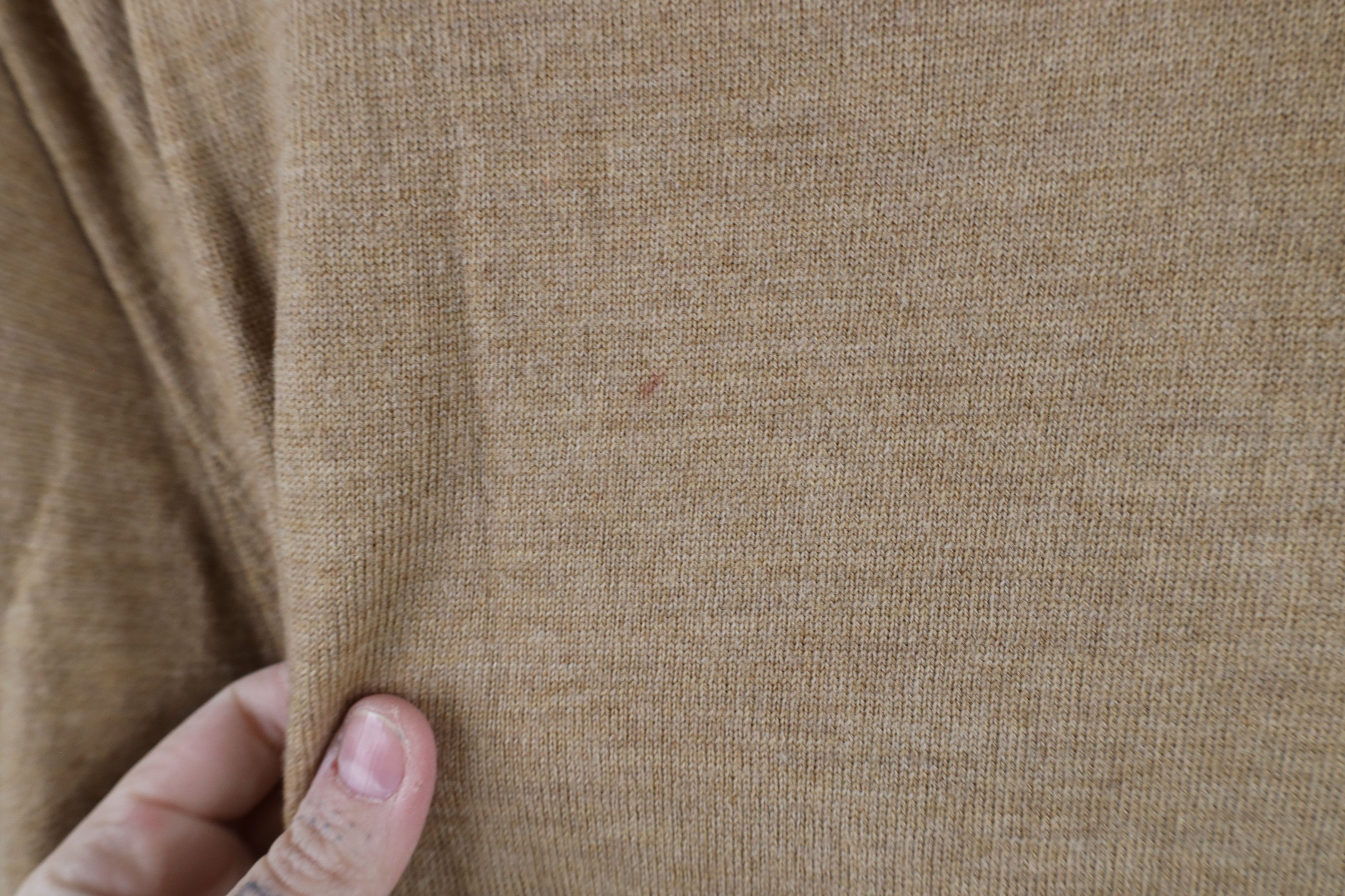 Ralph Lauren × Vintage Vintage 90s Ralph Lauren Wool V-Neck Sweater Heather Brown Size US XL / EU 56 / 4 - 8 Thumbnail