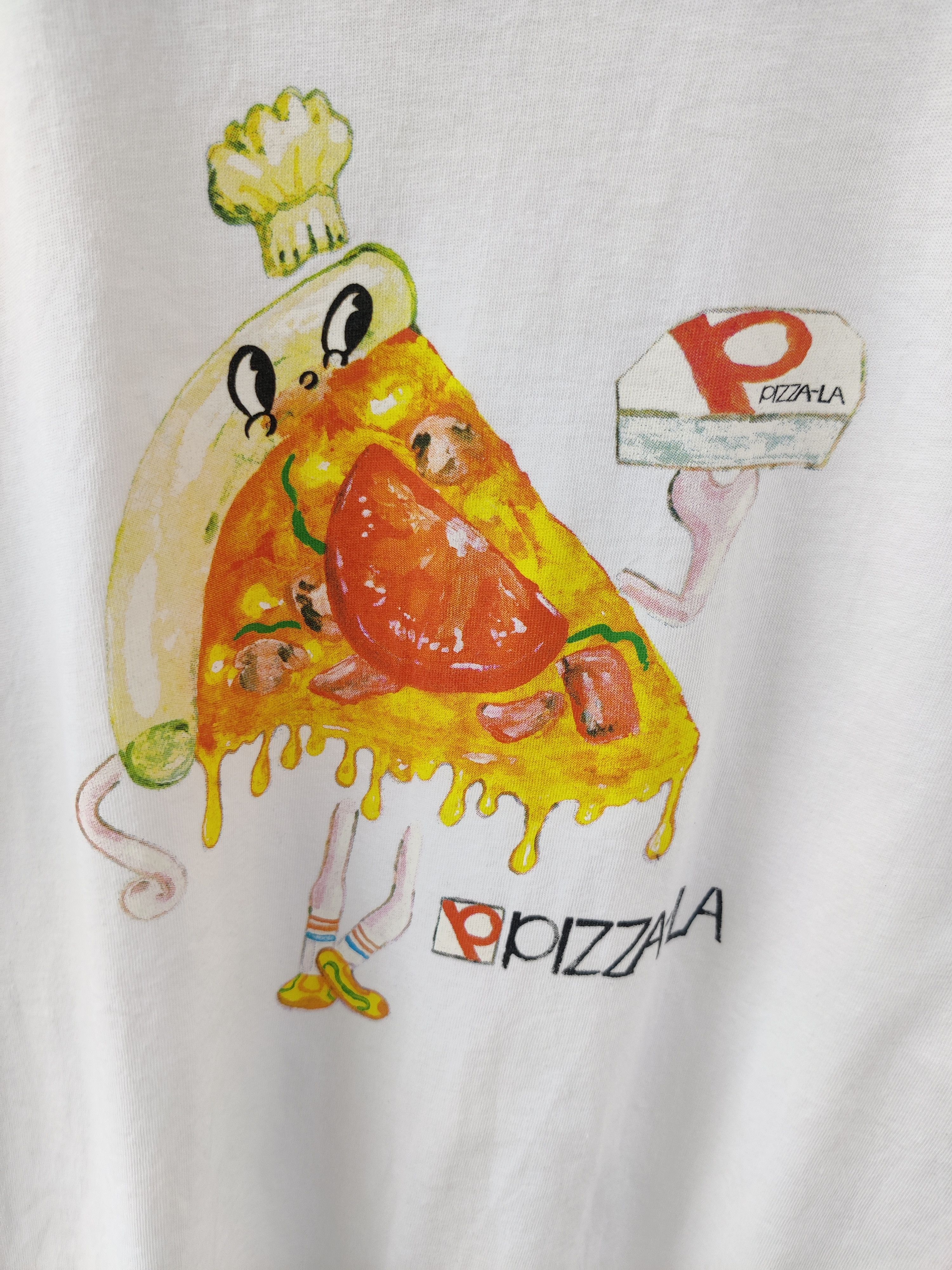 Maison MIHARA YASUHIRO Vintage Miharayasuhiro Pizza La Designer Shirt Size US M / EU 48-50 / 2 - 4 Thumbnail