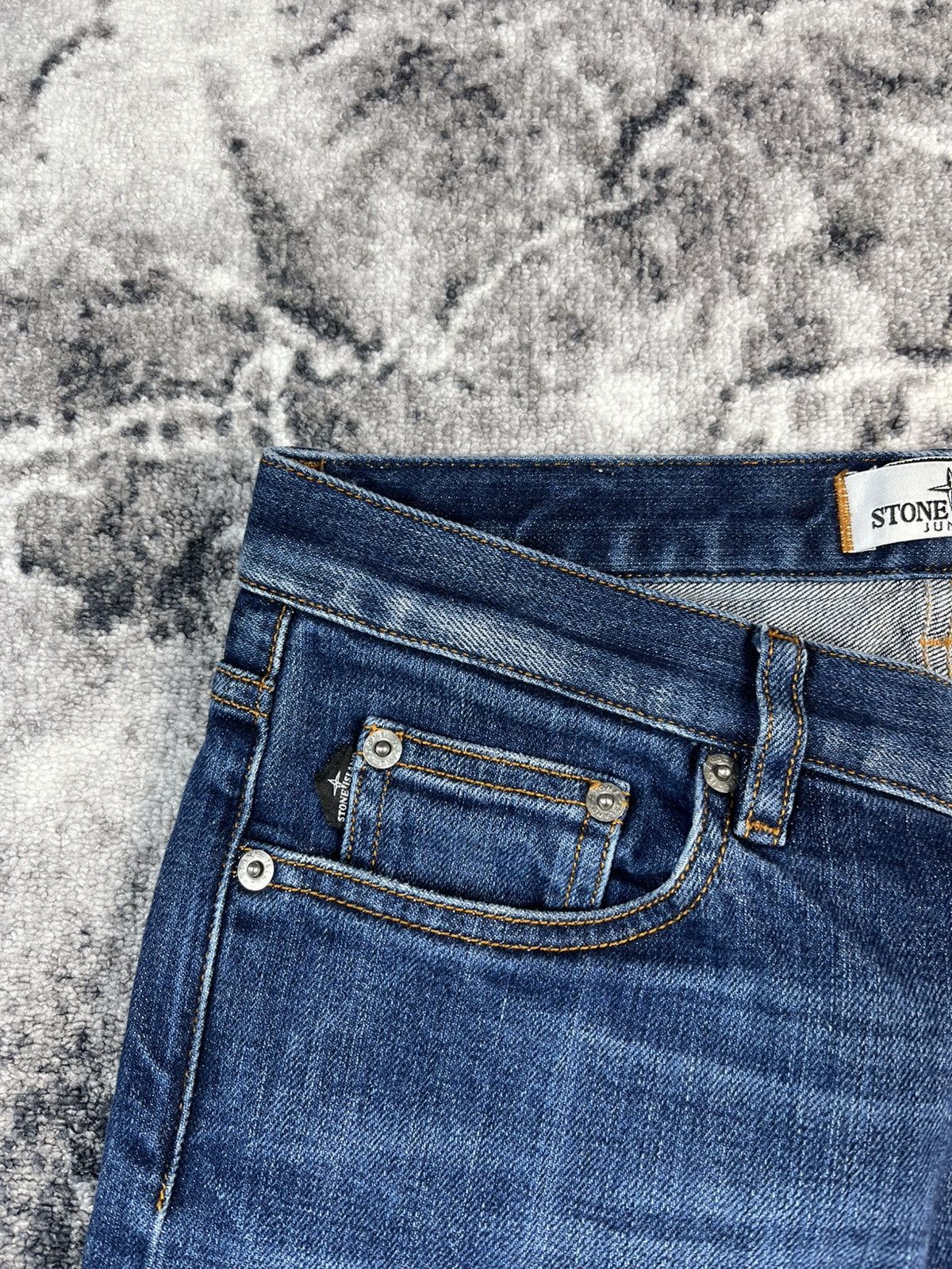 Stone Island Stone Island Junior Slim Denim Jeans 14Y 164cm Size US 30 / EU 46 - 5 Thumbnail