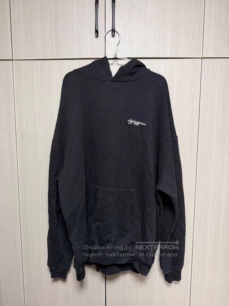 Balenciaga Balenciaga Boomerang Lettering Hoodie Size US XS / EU 42 / 0 - 1 Thumbnail