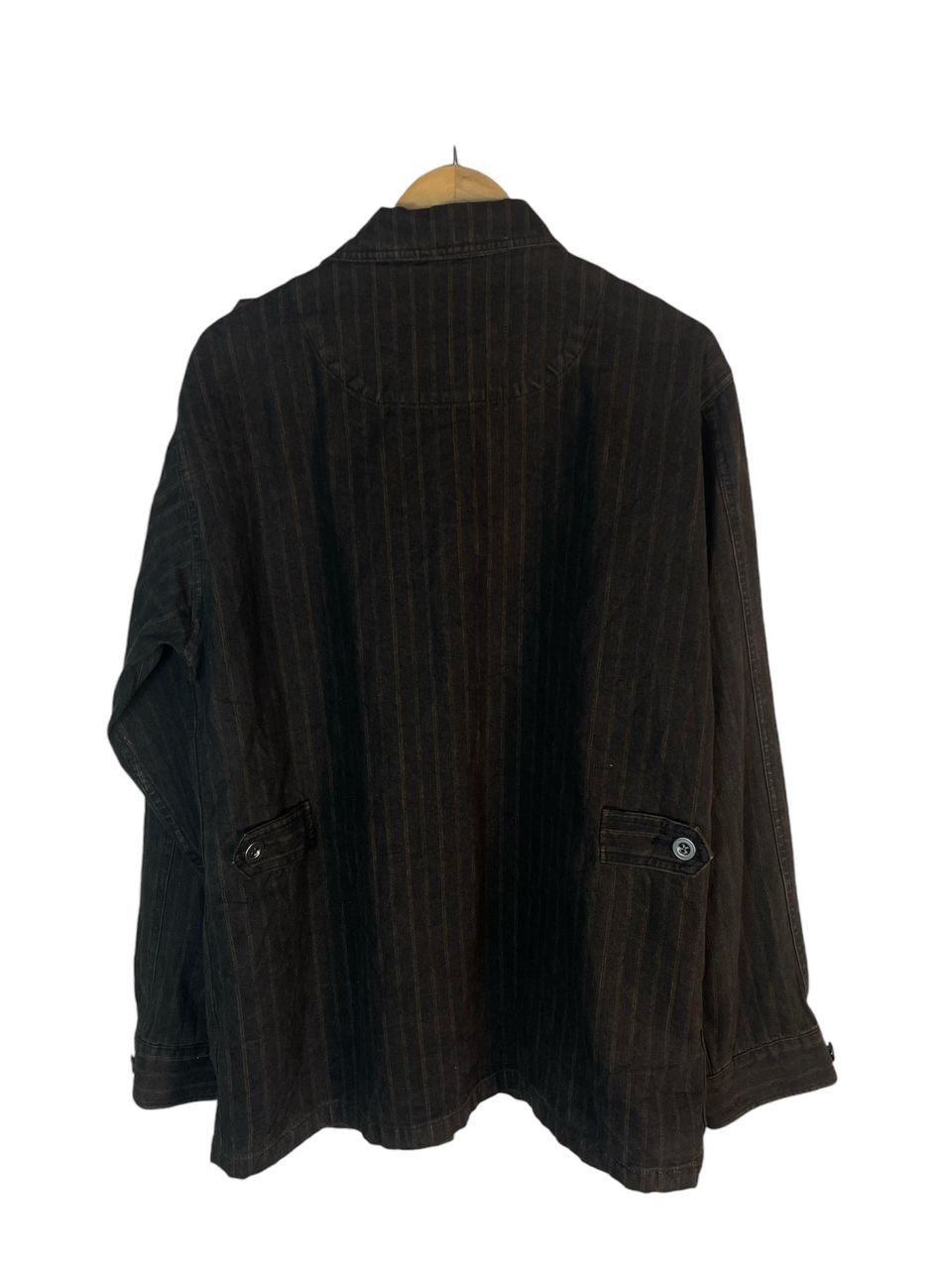 Airwalk Airwalk stripe denim button up jacket Size US L / EU 52-54 / 3 - 11 Thumbnail