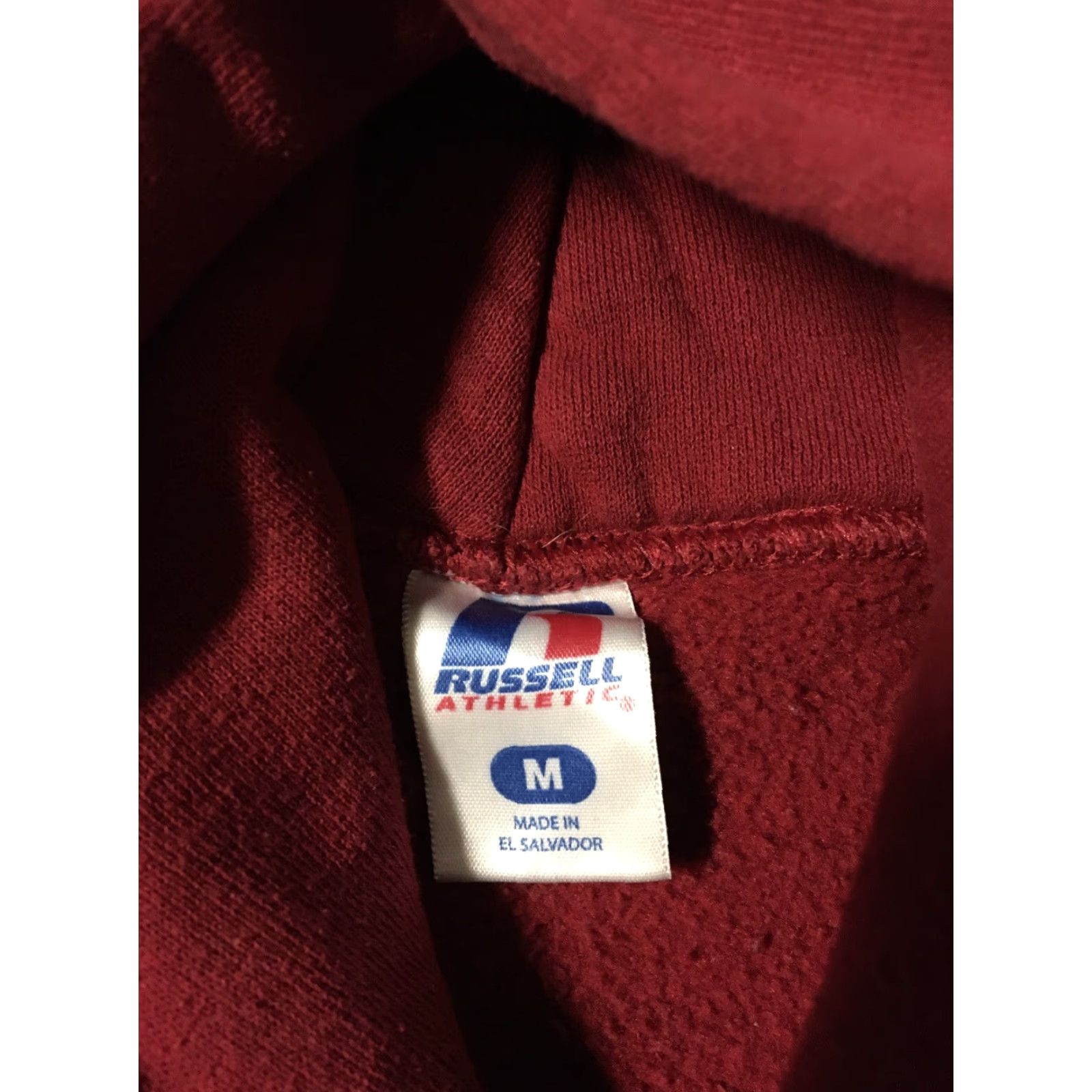 Russell Athletic VINTAGE Russell Oklahoma University Spellout Hoodie Sweatshirt S Red Mens 90s College Football Track & Field University USA Sooner Pullover Size US S / EU 44-46 / 1 - 3 Thumbnail