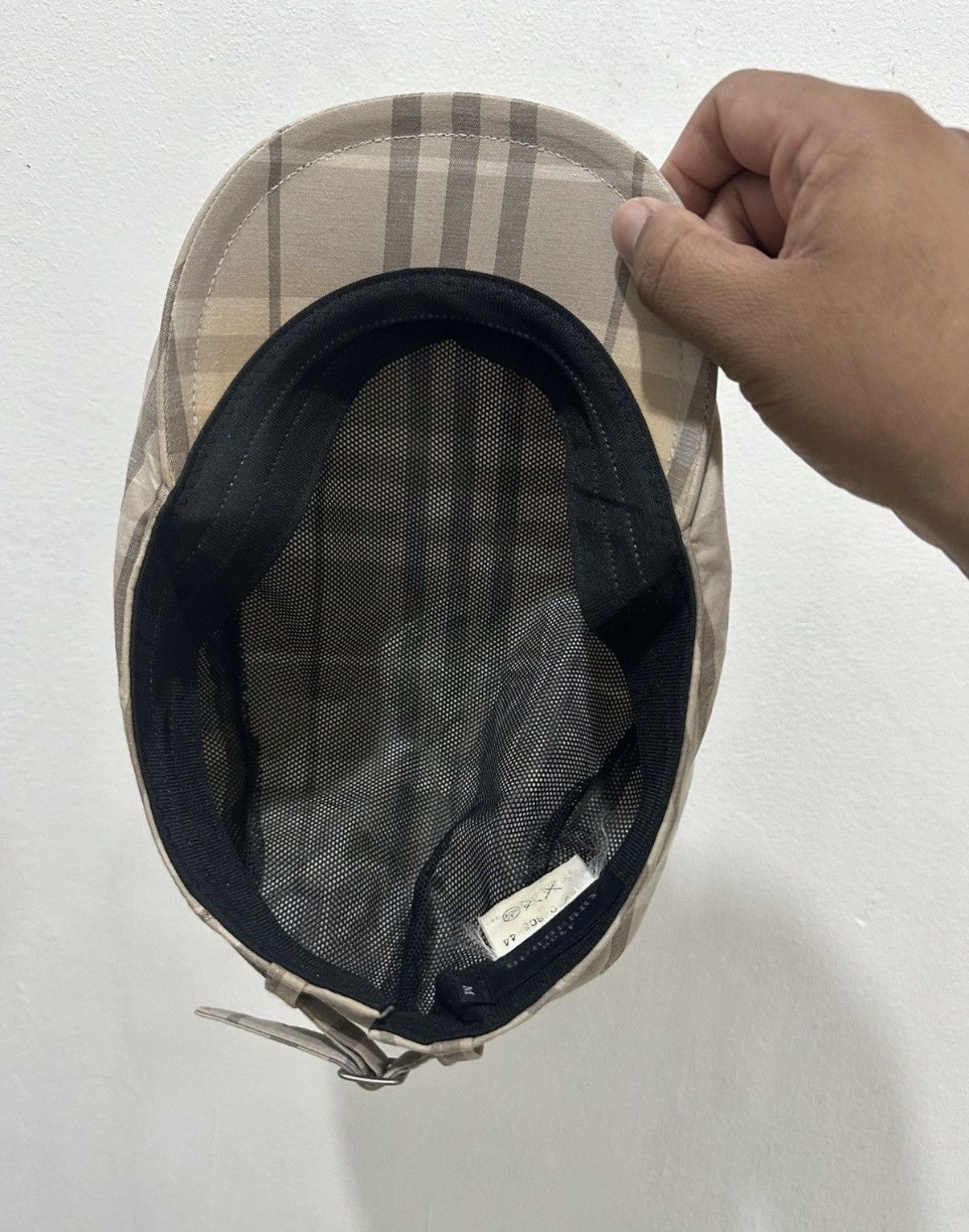 Burberry VTG Burberry Golf Nova Checked Hat Size ONE SIZE - 5 Thumbnail