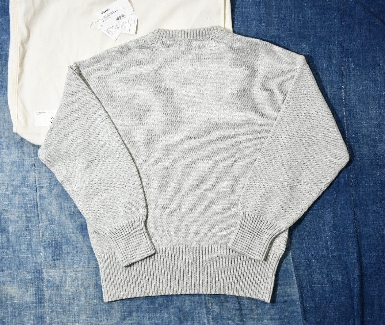 Visvim Visvim 23ss Letterman Crew Knit Vs size3 Size US L / EU 52-54 / 3 - 7 Thumbnail