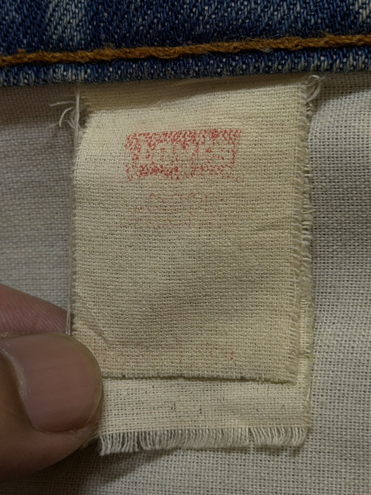 Levi's Vintage Clothing Vintage 90s Levis 515 Blue Mud Wash Distressed Straight Leg Size US 31 - 6 Thumbnail