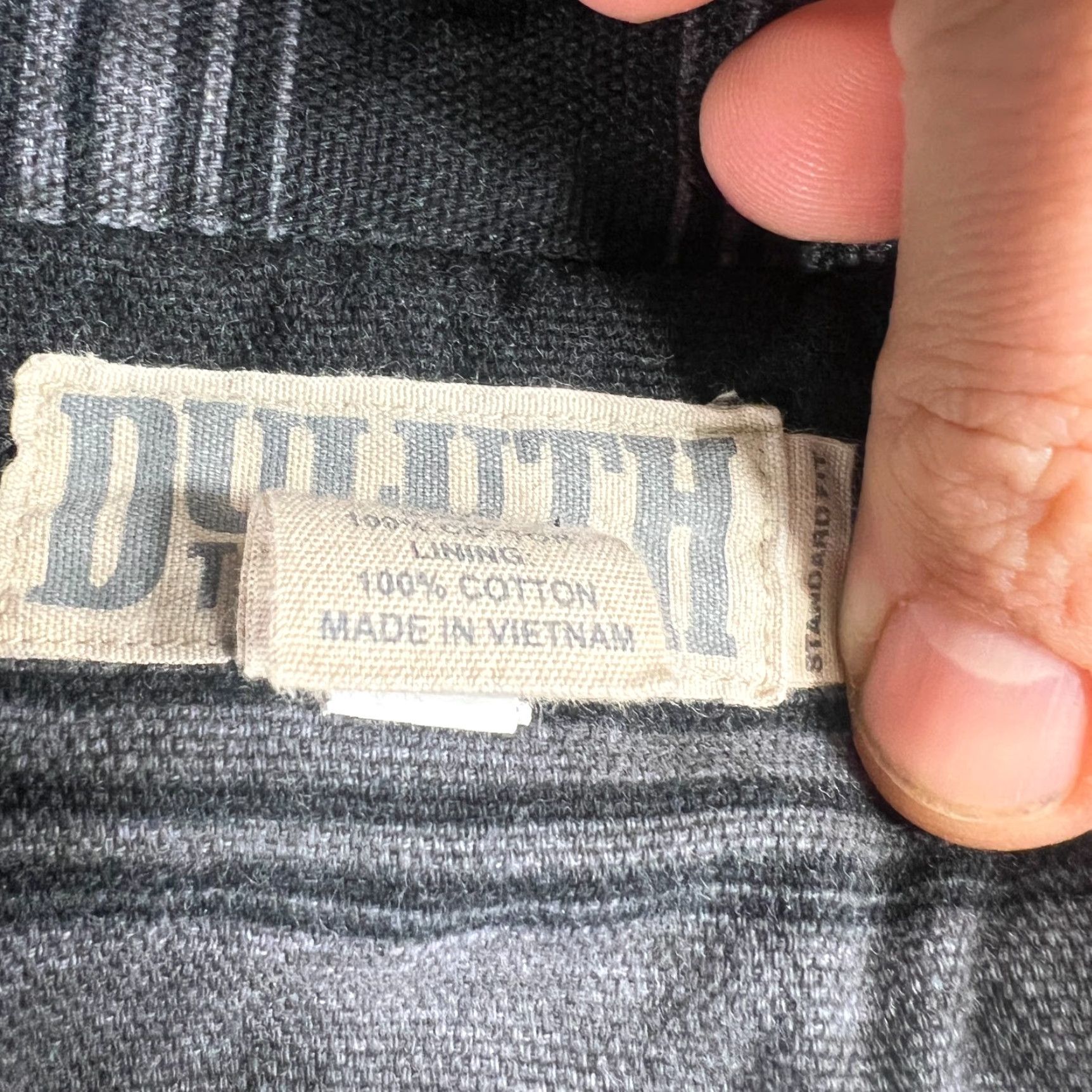 Duluth Trading Company Duluth Trading Co. Jacket Mens L Fire Hose Flannel Lined Limber Jac Striped Jacket Size US L / EU 52-54 / 3 - 4 Thumbnail