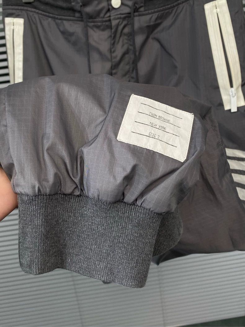 Thom Browne Thom Browne Size 2 Nylon trousers, classic four-striped cas Size US 30 / EU 46 - 6 Thumbnail