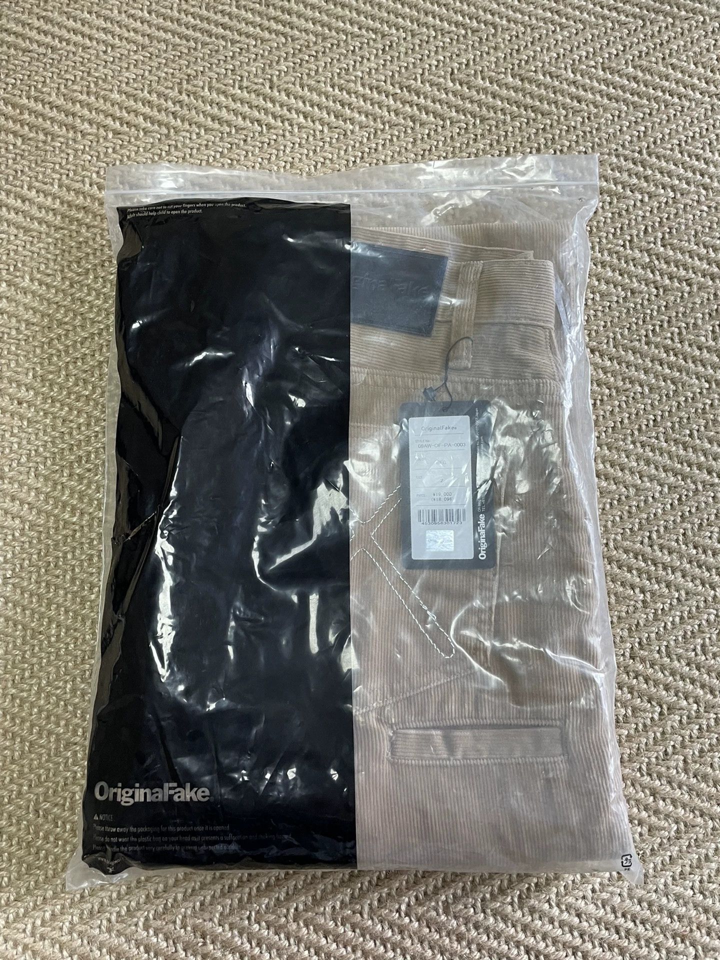 Original Fake OriginalFake 09AW XX Corduroy Back Pocket Pants New Size US 32 / EU 48 - 9 Thumbnail