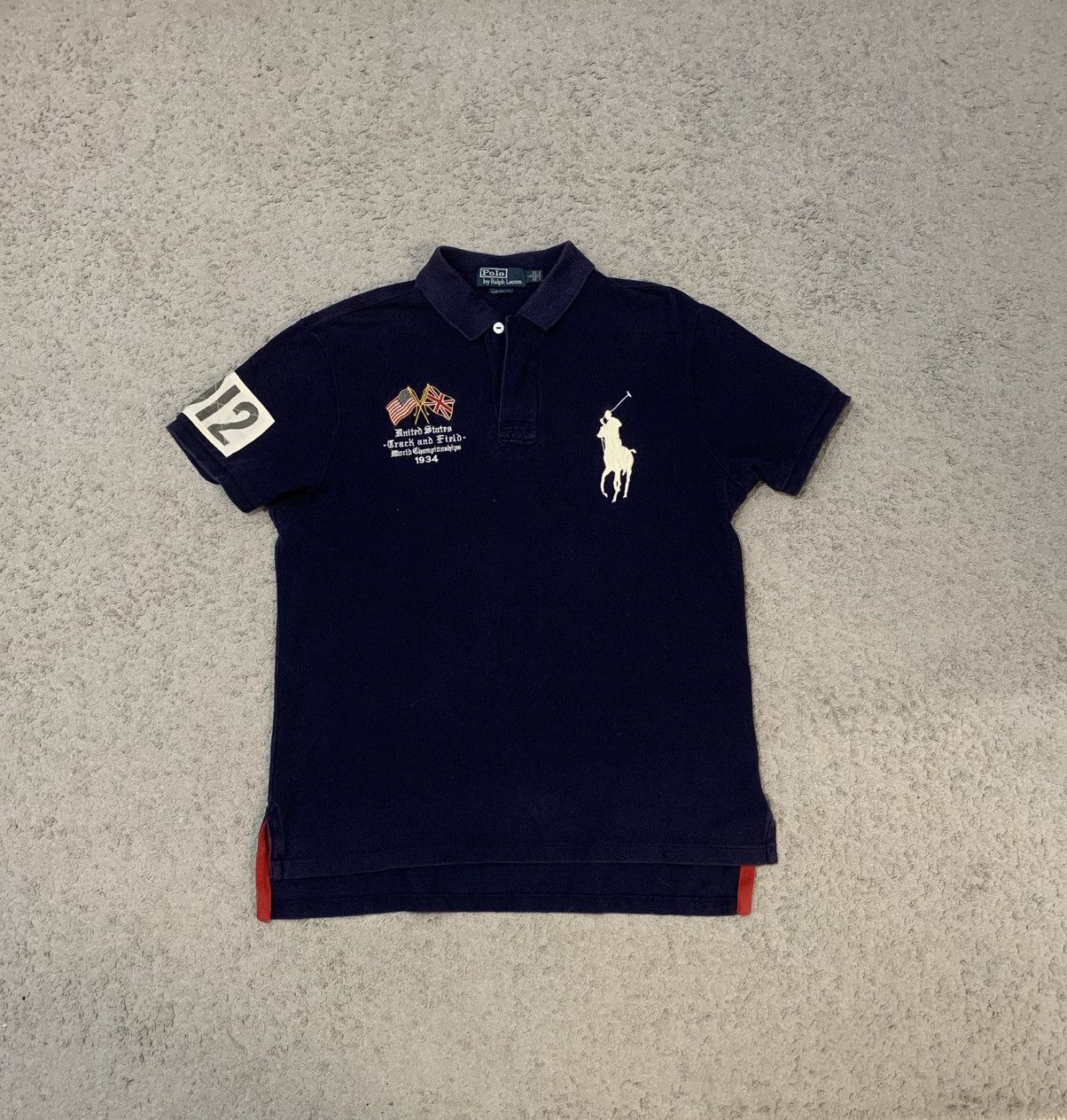 Polo Ralph Lauren Polo Ralph Lauren USA 012 Polo Shirt Size US L / EU 52-54 / 3 - 1 Thumbnail