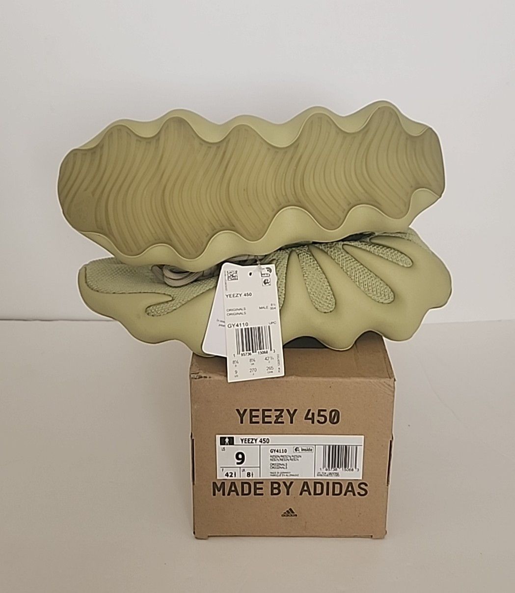 Adidas × Kanye West × Yeezy DS Yeezy 450 Resin Men's sz. 9 GY4110 adidas Yellow BNIB Size US 9 / EU 42 - 2 Thumbnail