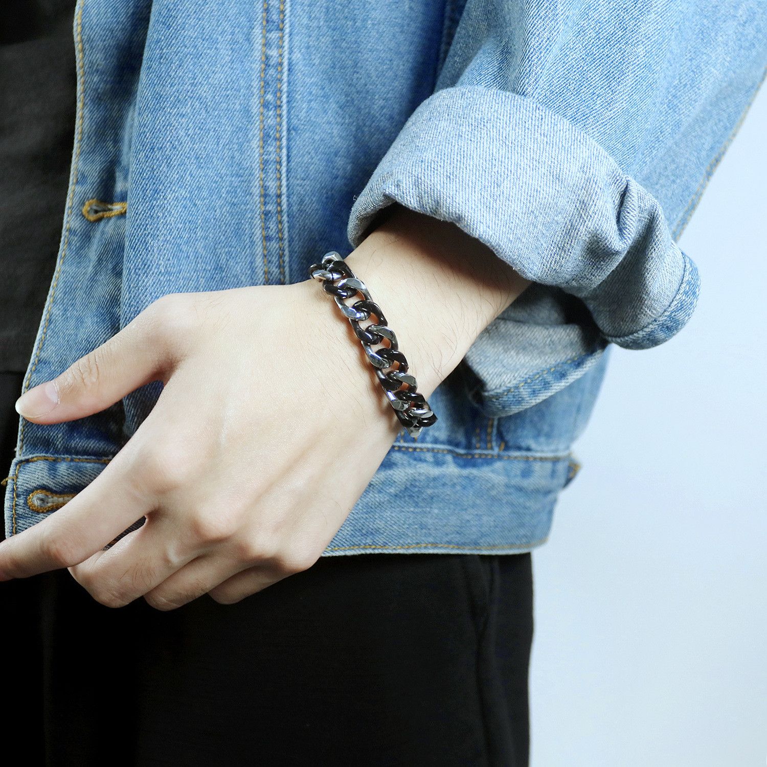 Jewelry Dark Bracelet Y2K Punk Chain Gotch Bracelets Chains Size ONE SIZE - 4 Thumbnail