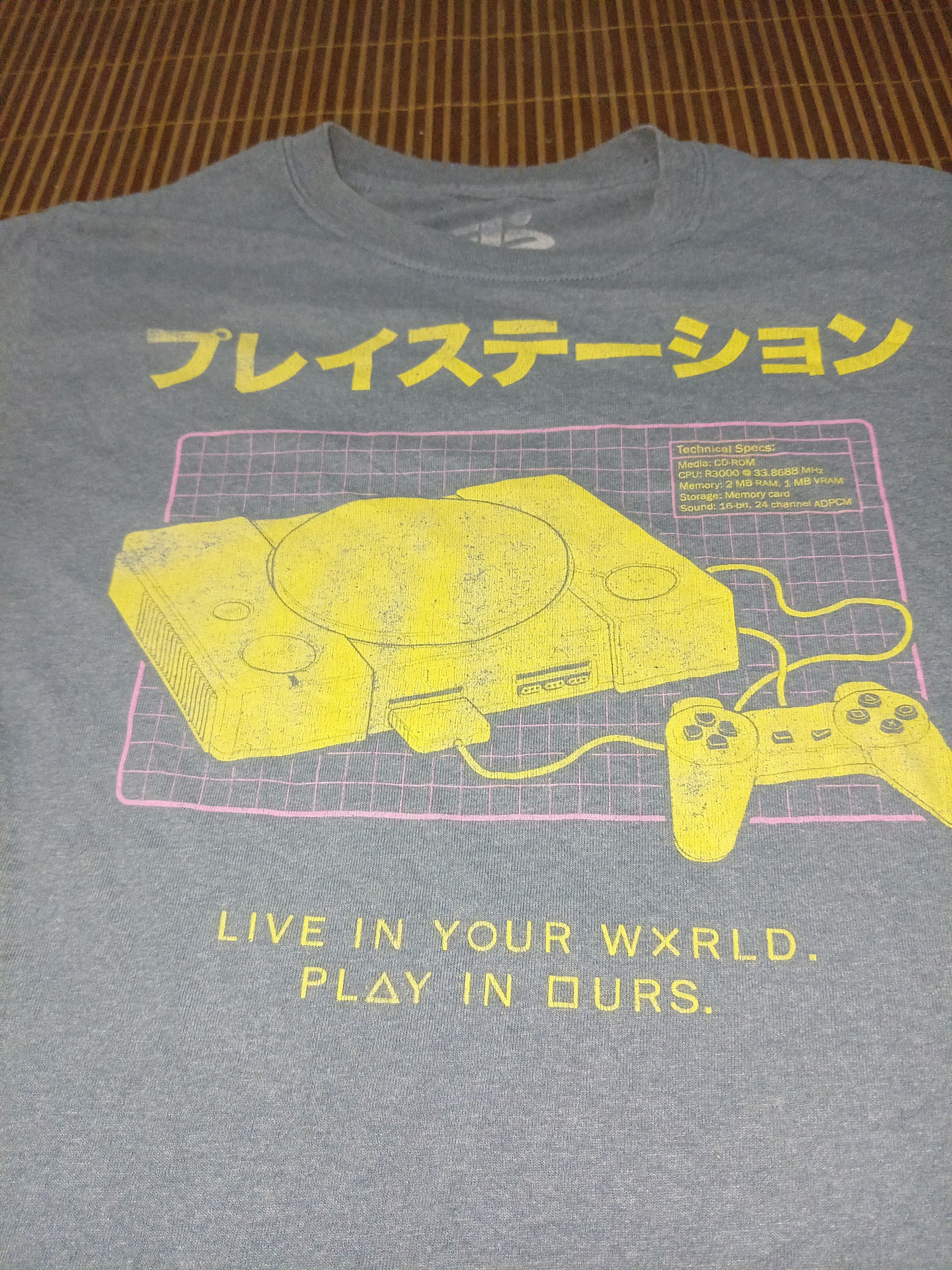 Playstation Play station games t-shirt Size US S / EU 44-46 / 1 - 2 Thumbnail