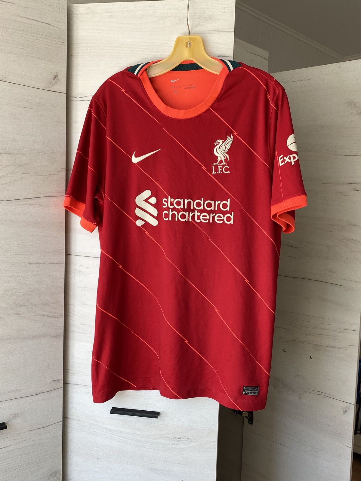 Nike Liverpool FC Nike Home Jersey Size L 2021/22 Size US L / EU 52-54 / 3 - 1 Thumbnail