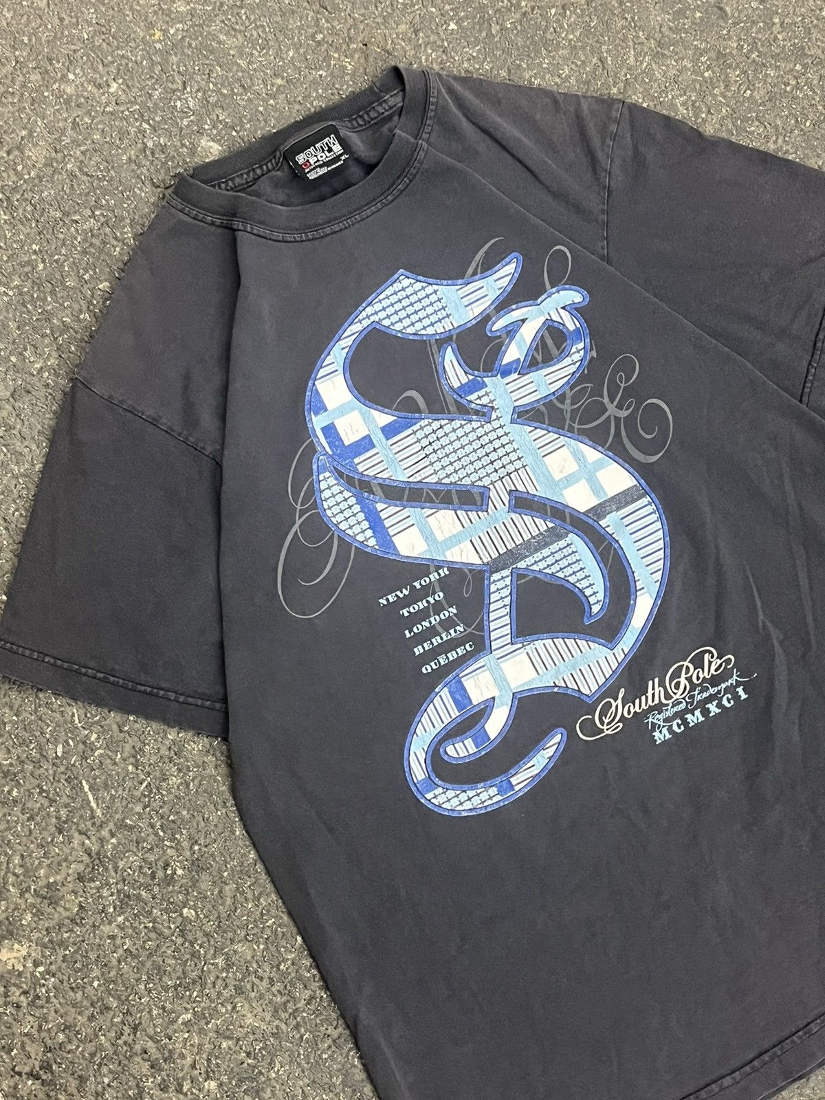 Southpole × Vintage Southpole y2k streetwear tee shirt hiphop rare skater faded Size US XL / EU 56 / 4 - 6 Thumbnail