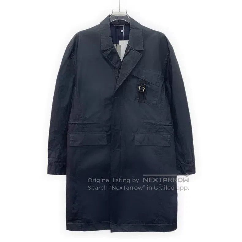 Dior Dior Cement gray cotton lapel long-sleeved windbreaker coa Size US M / EU 48-50 / 2 - 1 Thumbnail