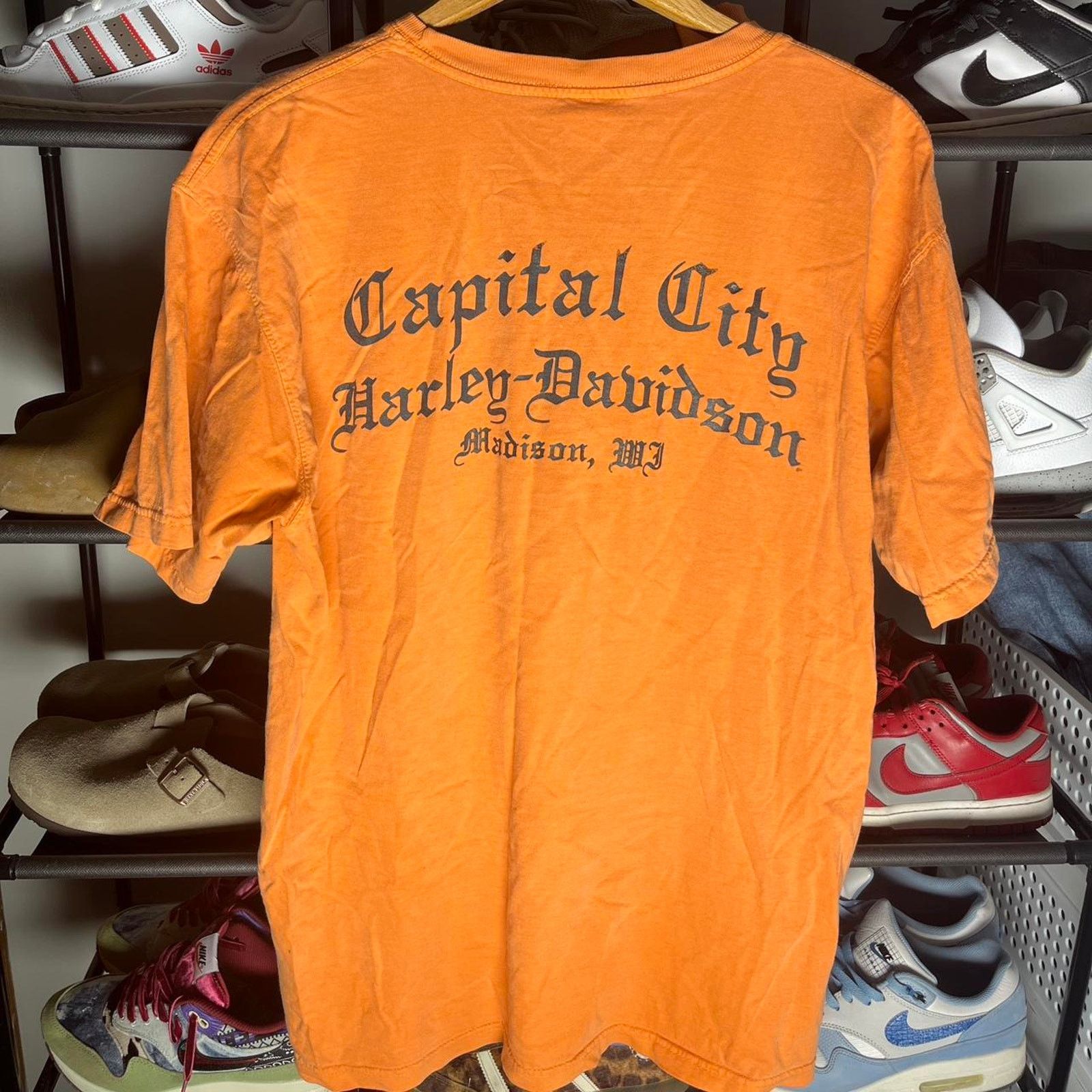 Harley Davidson Rare Capital City Harley Davidson Shirt Size US L / EU 52-54 / 3 - 3 Thumbnail