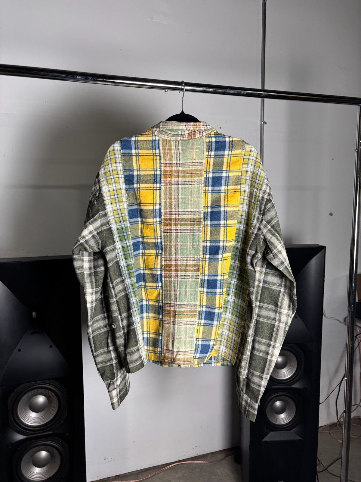 Vale Vale Forever Earth Day Flannel 'Green/Patchwork' Size US L / EU 52-54 / 3 - 7 Thumbnail