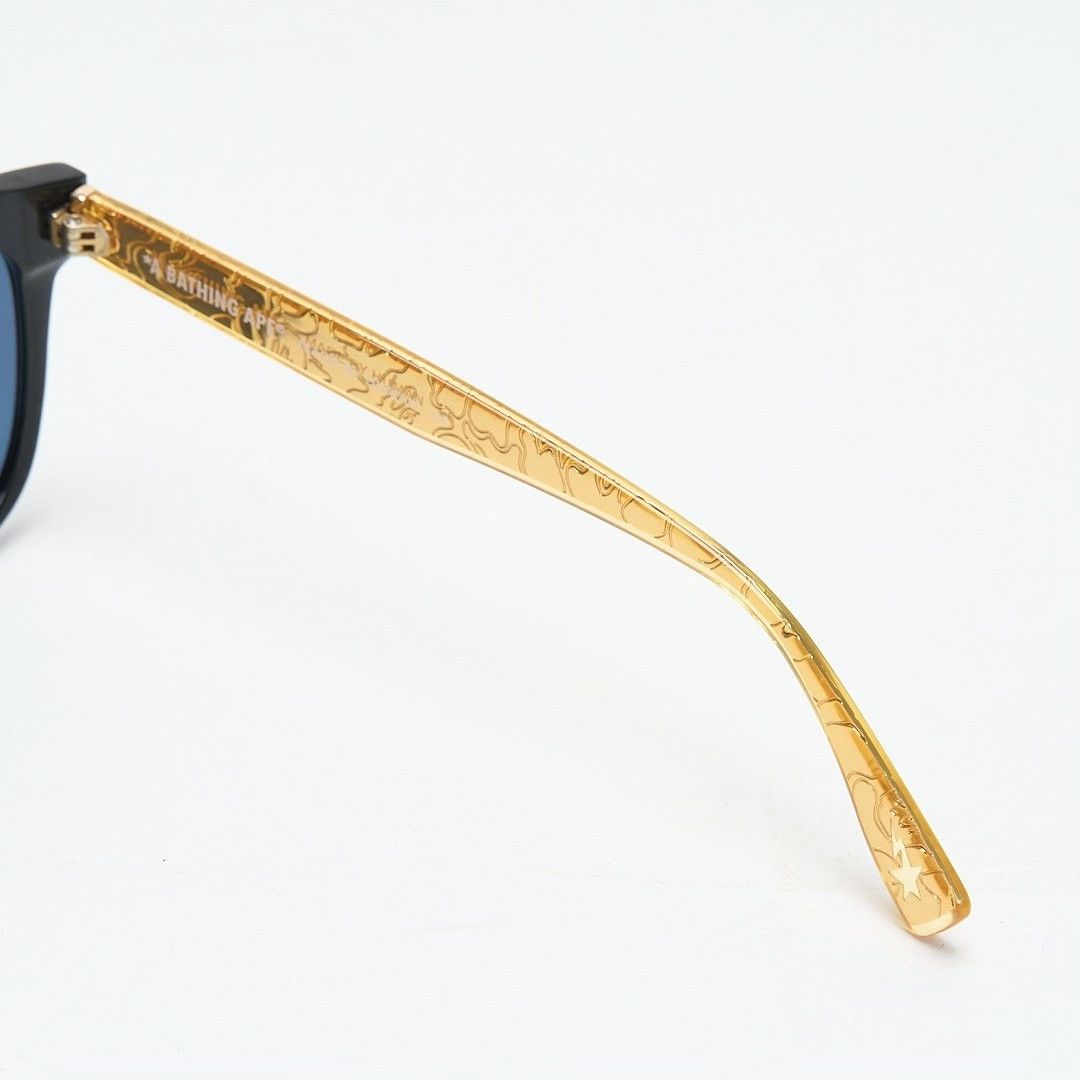Bape Bape Black Gold Limited Sunglasses Size ONE SIZE - 7 Thumbnail