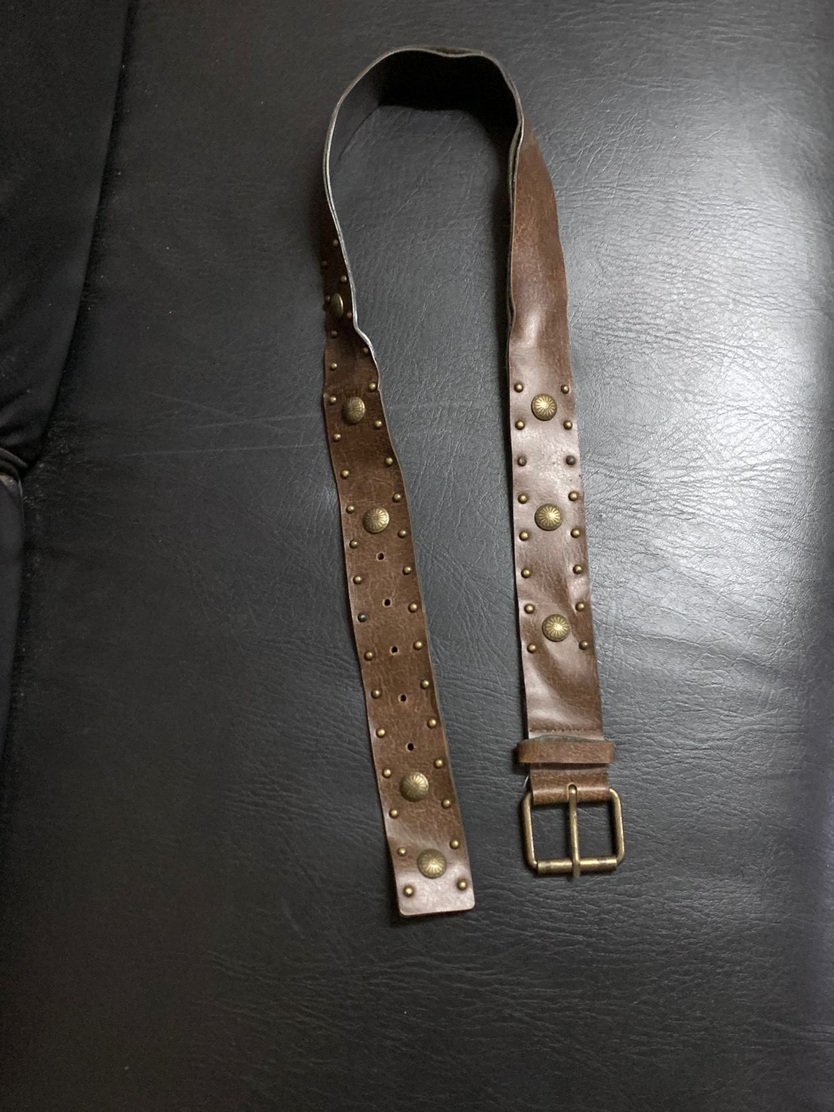 If Six Was Nine × Japanese Brand × Le Grande Bleu (L.G.B.) Voice Of Voices Leather Belt Size ONE SIZE - 1 Thumbnail