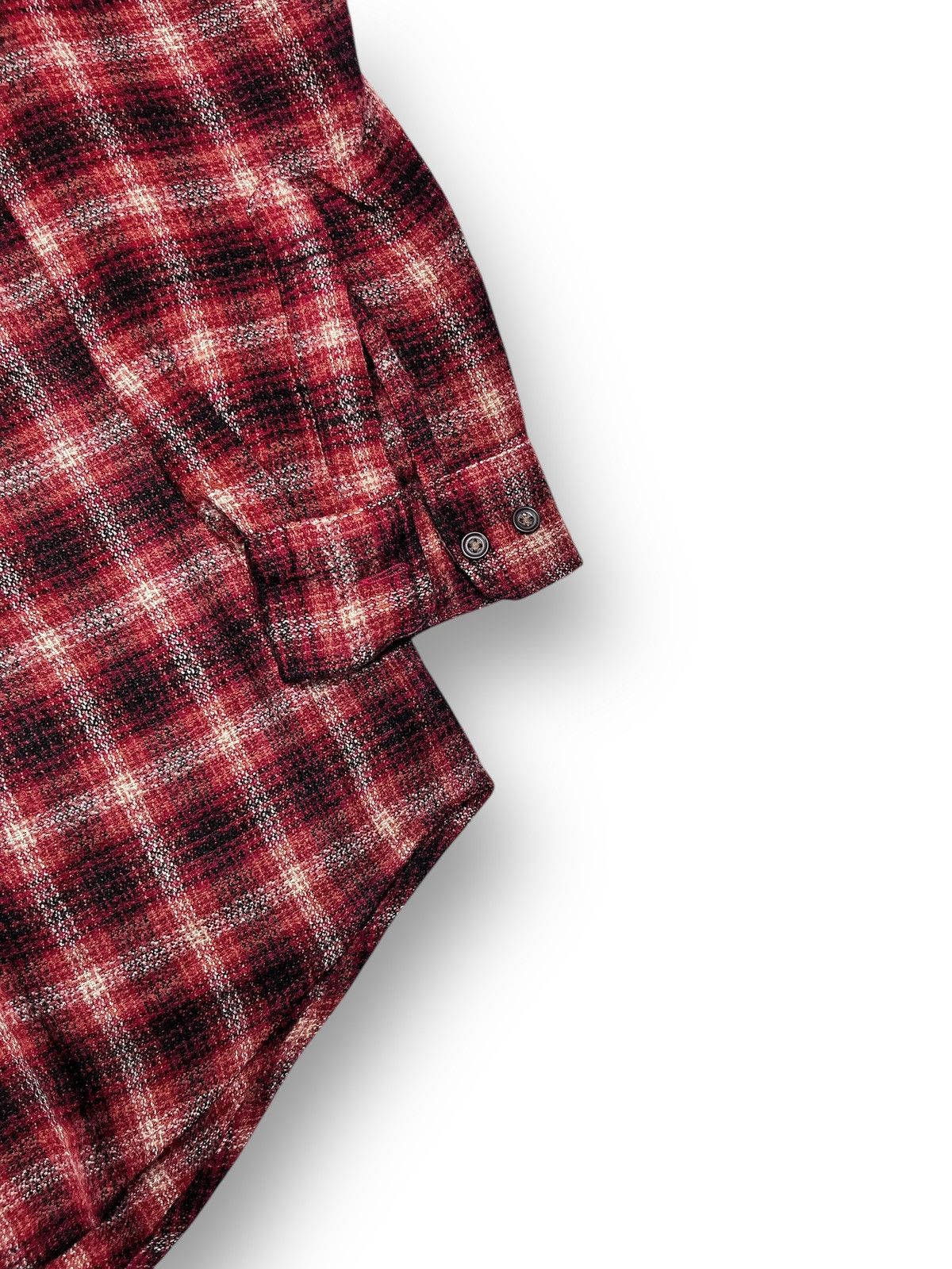 Vintage Cox Double Pocket Vintage Outer Plaid Flannel Size US XL / EU 56 / 4 - 3 Thumbnail