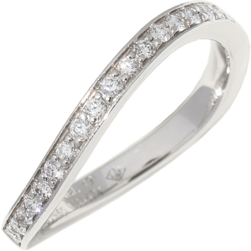 Chanel Chanel Chanel Ruban de Chanel Pt950 Diamond Ring Size 8.5 Metal Ring J10611 DUTY FREE for USA Size ONE SIZE - 1 Thumbnail