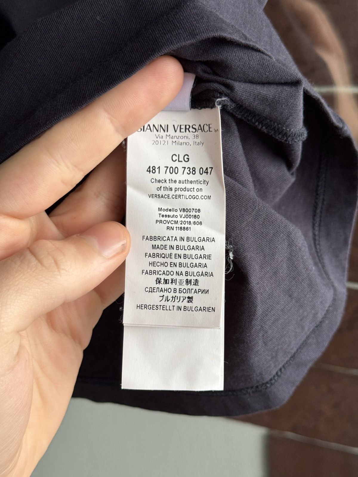 Versace Versace Collection polo tshirt Meduza logo Size US XS / EU 42 / 0 - 7 Thumbnail