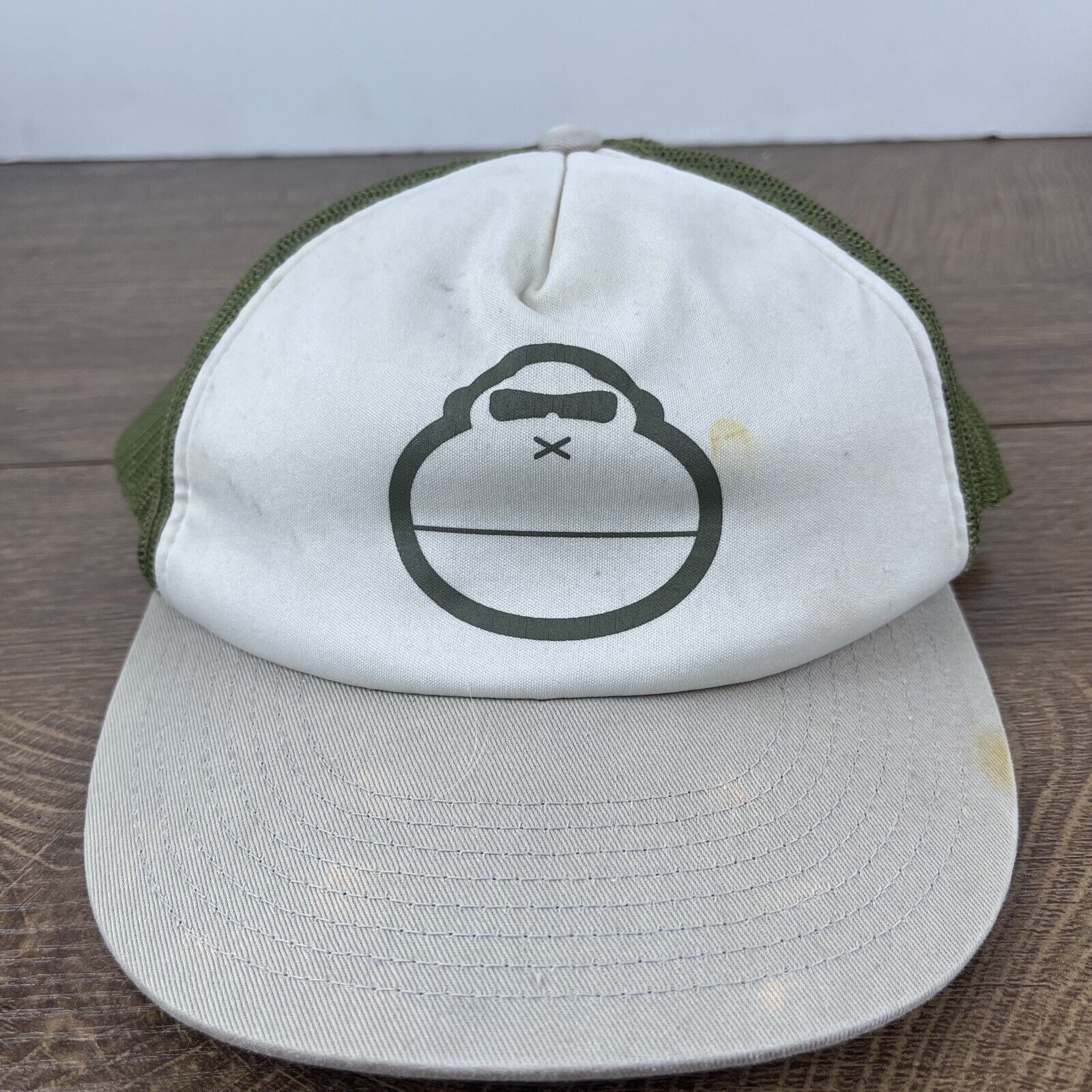 Other Gorilla Hat Gorilla Snapback Hat White Adjustable Hat Adult Size ONE SIZE - 3 Thumbnail