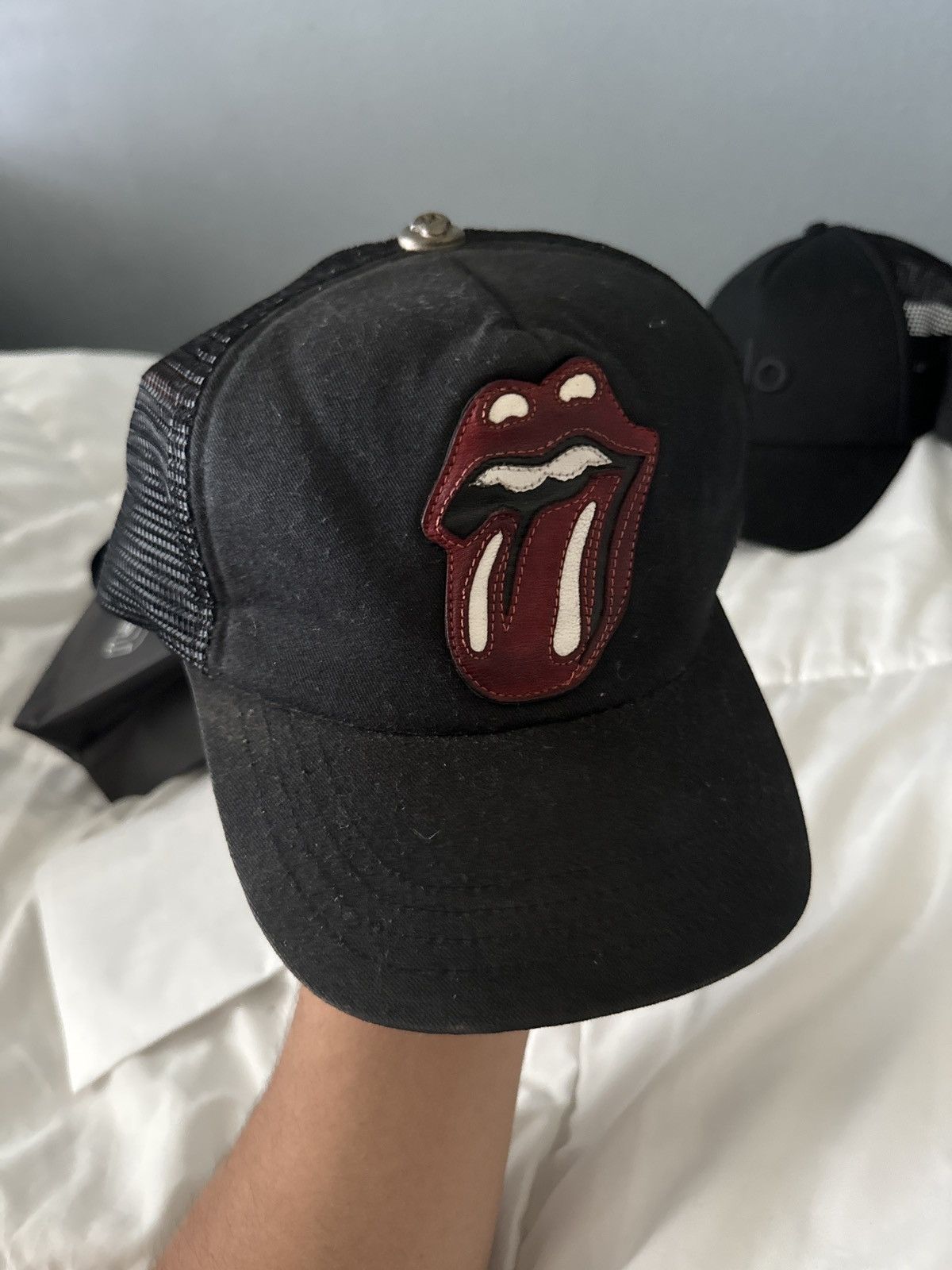 Chrome Hearts Chrome hearts Rolling Stones hat | Grailed Chrome Hearts Chrome hearts Rolling Stones hat | Grailed