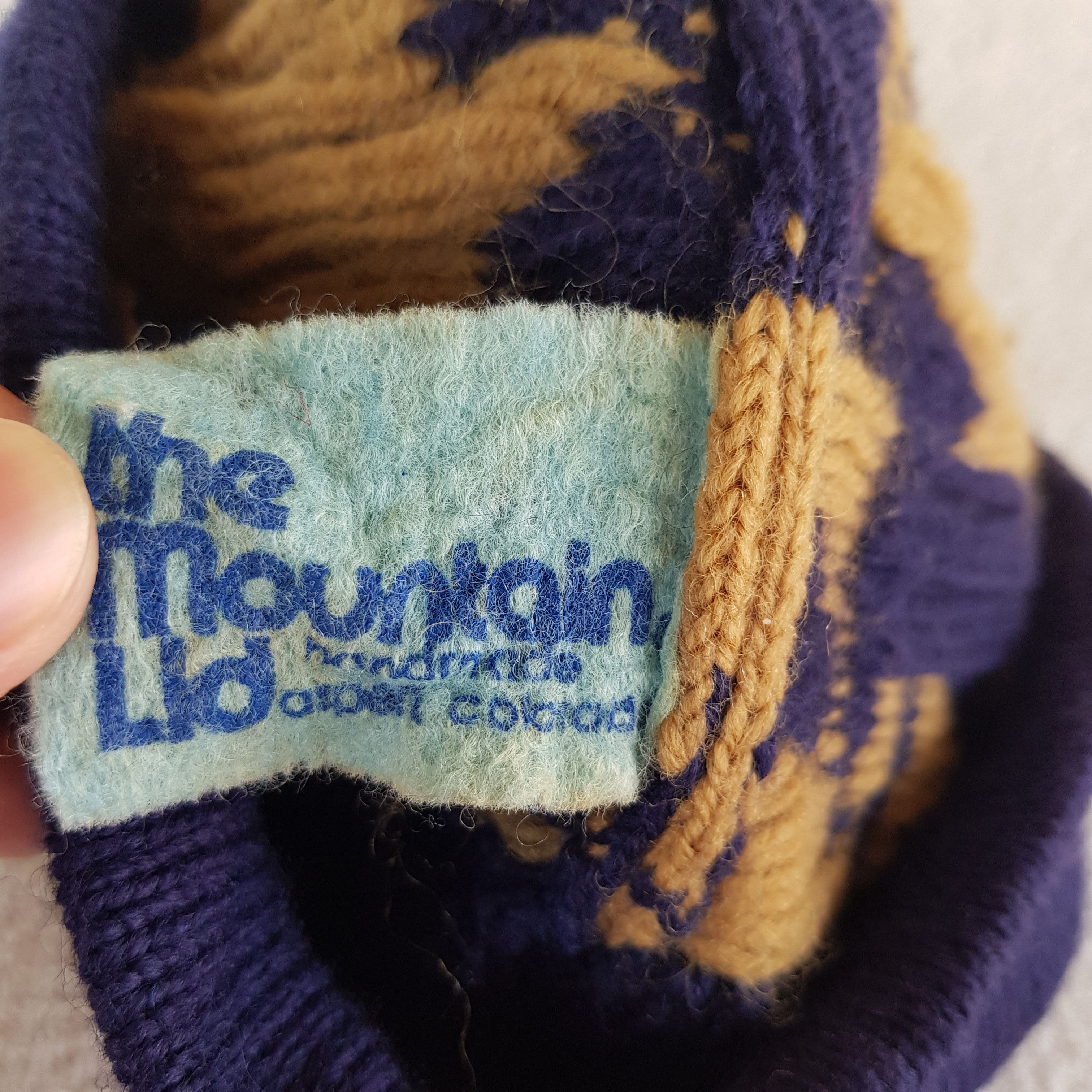 Japanese Brand Vintage 90s The Mountain Beanie Snow Caps Hats Size ONE SIZE - 6 Thumbnail