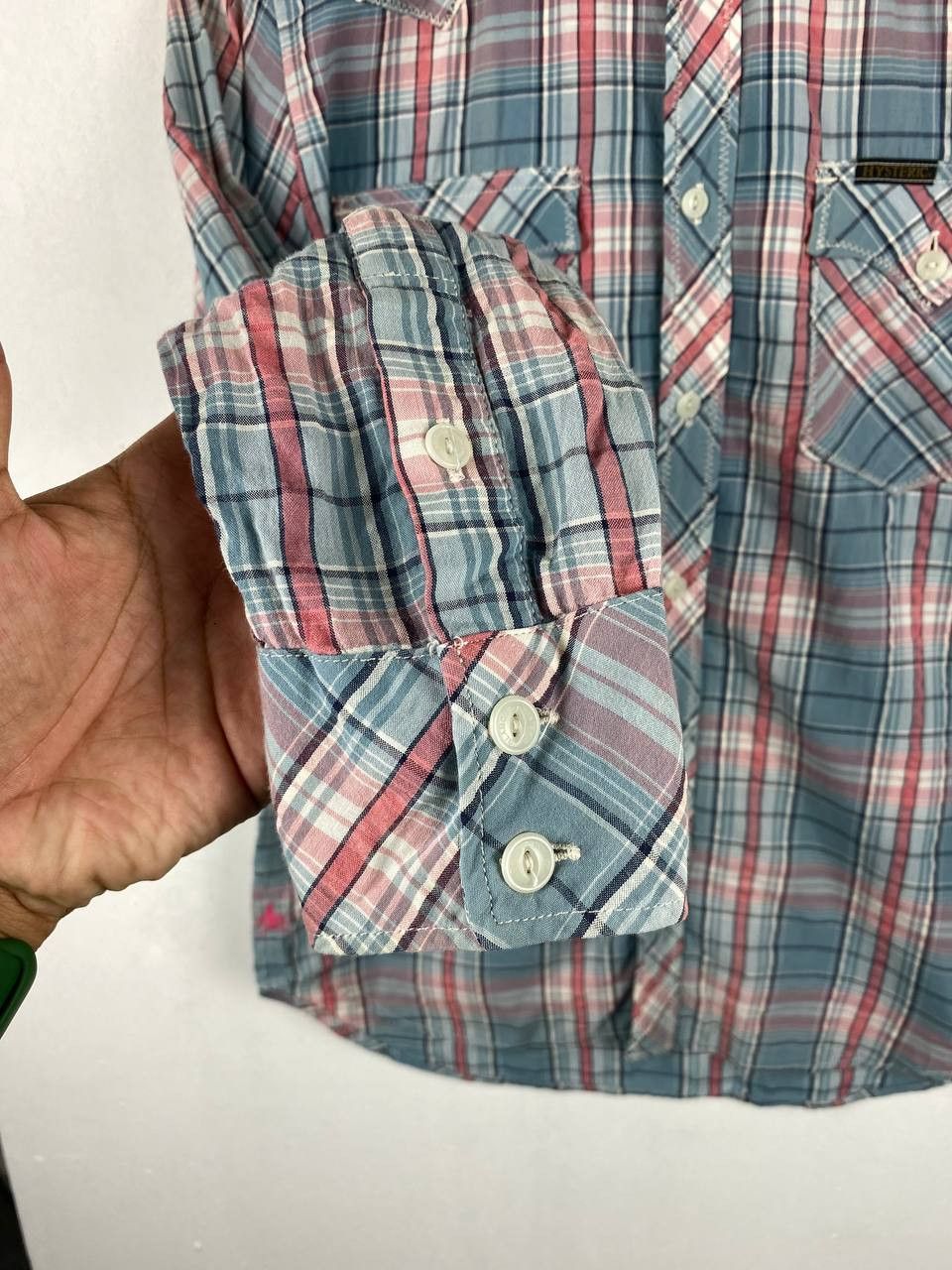 Hysteric Glamour hysteric glamour japanese brands flannel shirt nice design Size US L / EU 52-54 / 3 - 5 Thumbnail