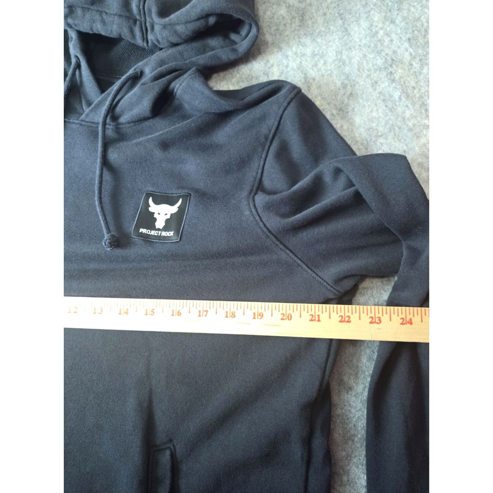 Under Armour Under Armour UA PROJECT ROCK Pullover Hoodie Sweatshirt Mens M Black Size US M / EU 48-50 / 2 - 7 Thumbnail