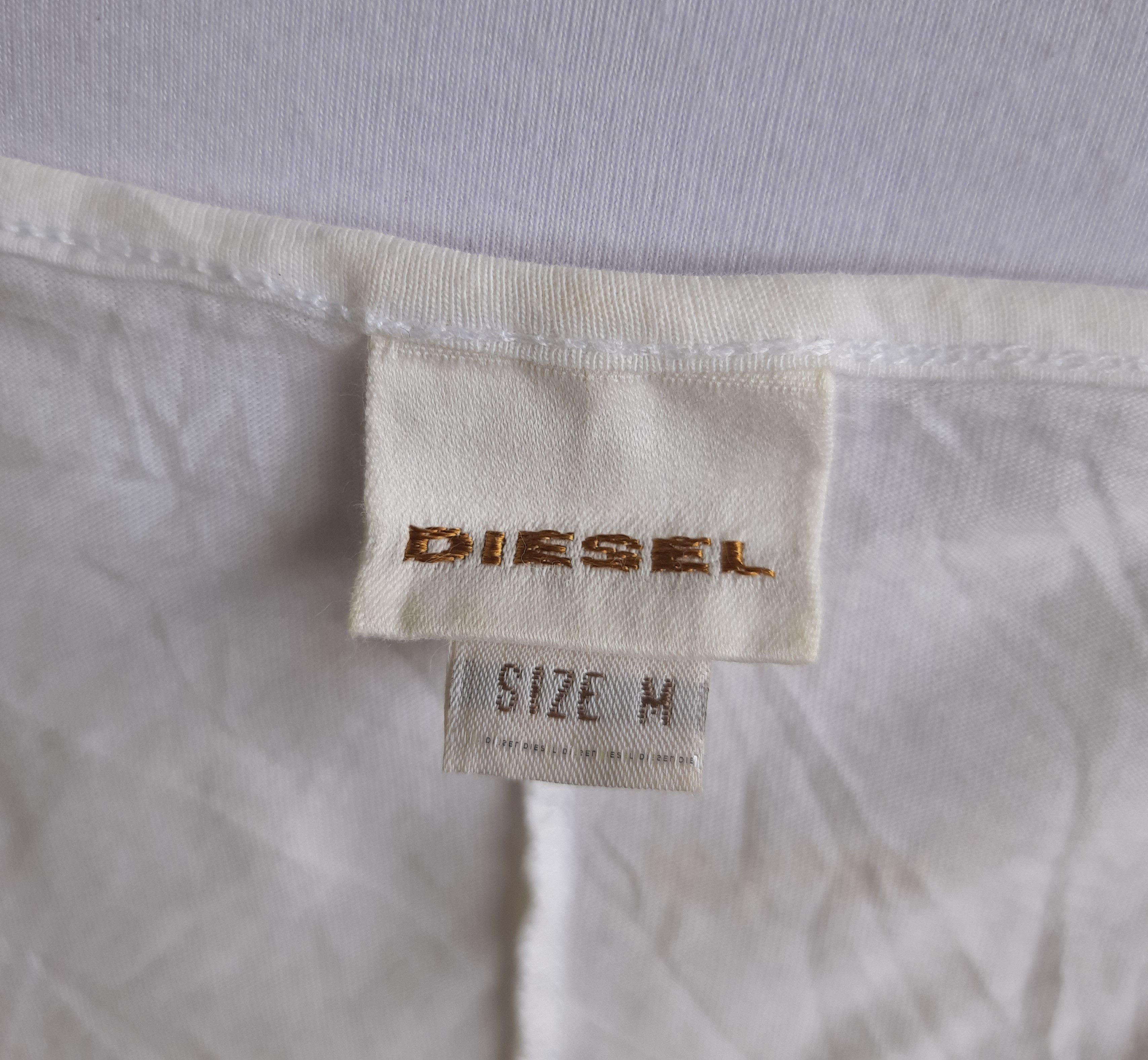 Diesel Y2K Diesel The Brave Shirt Punk T-Shirt Size M / US 6-8 / IT 42-44 - 6 Thumbnail