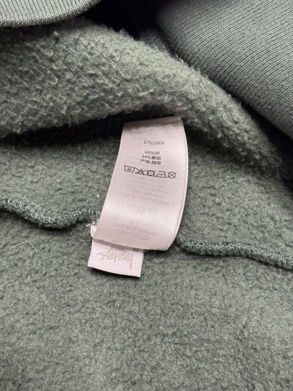Stussy Stussy overlock Varsity raglan crew pine green Size US L / EU 52-54 / 3 - 9 Thumbnail