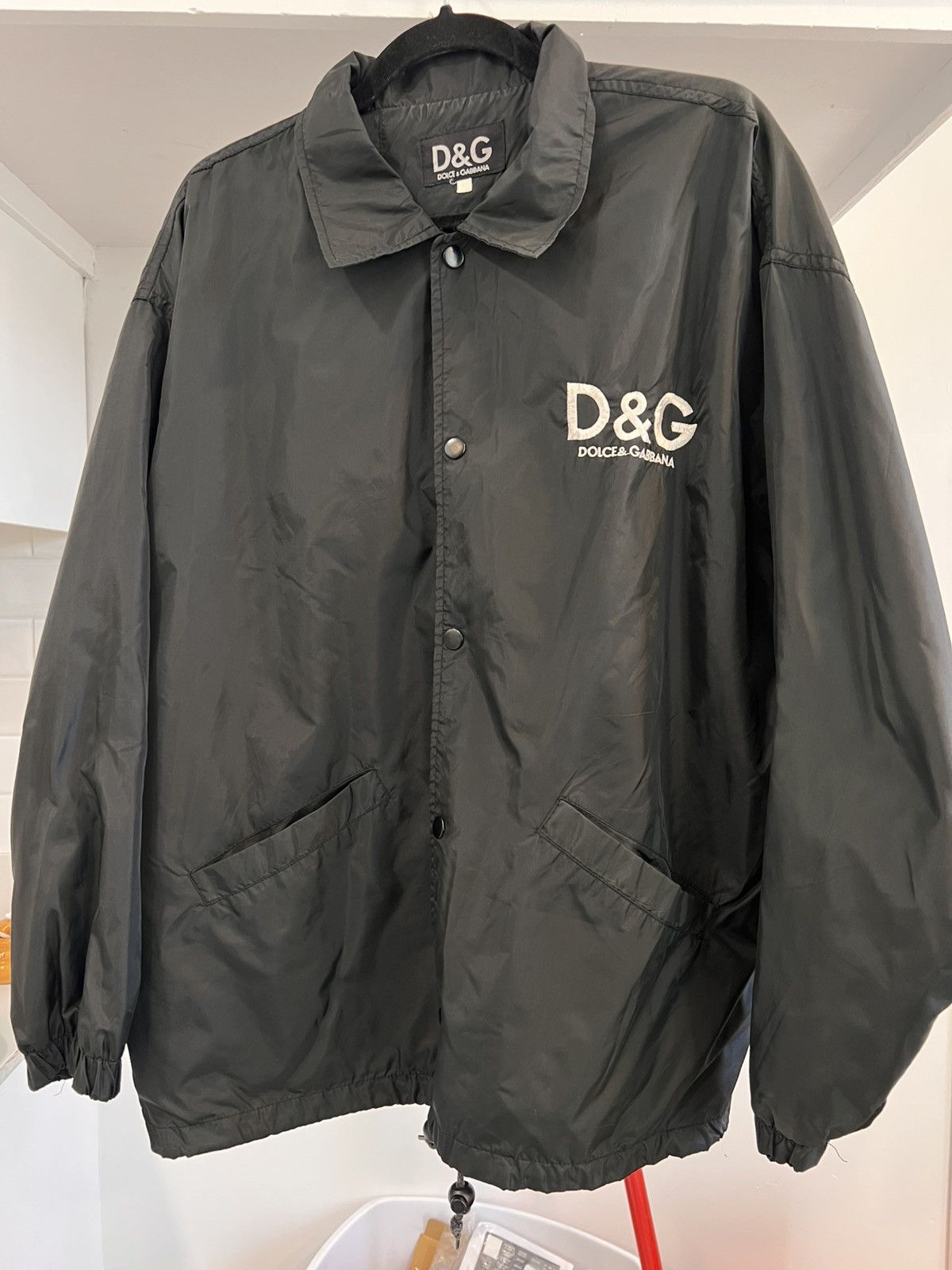 Dolce & Gabbana Dolce & Gabbana | Light Jacket | Wind Breaker Size US L / EU 52-54 / 3 - 1 Thumbnail