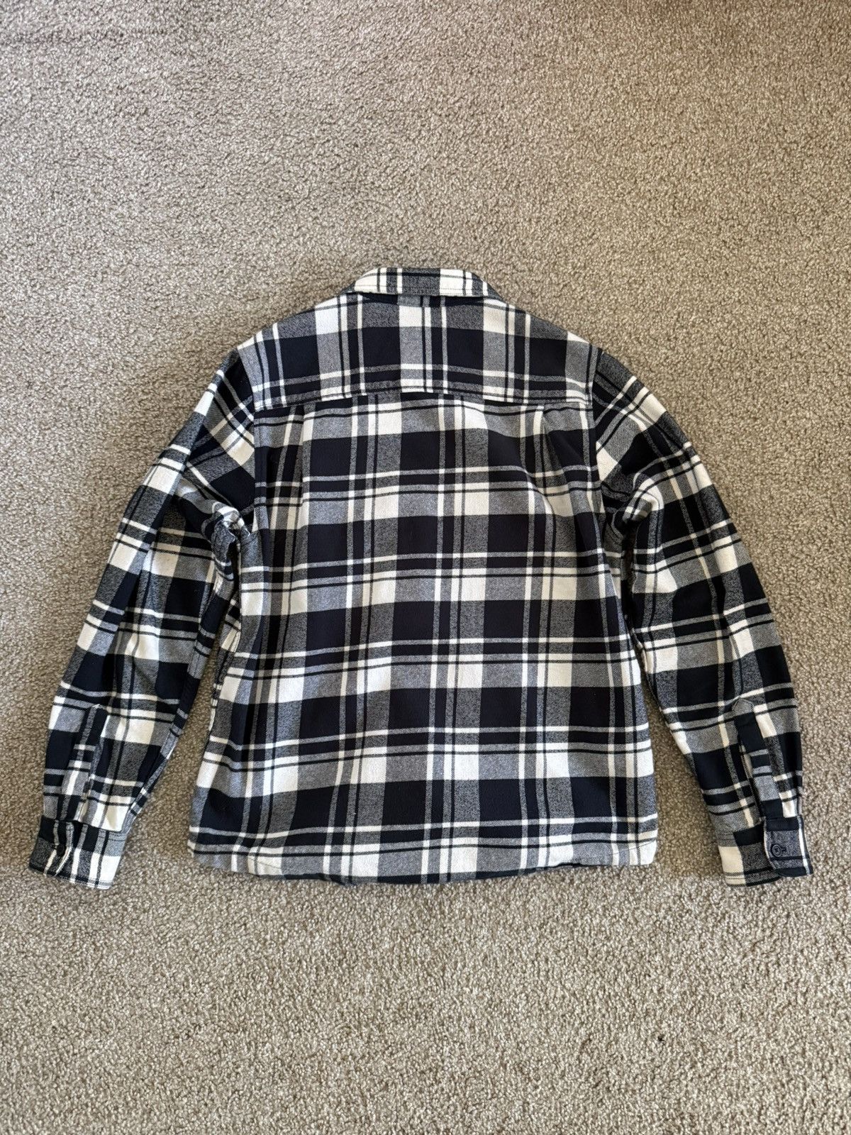 Vintage Indystry Black & White Checkered Flannel Size US S / EU 44-46 / 1 - 10 Thumbnail