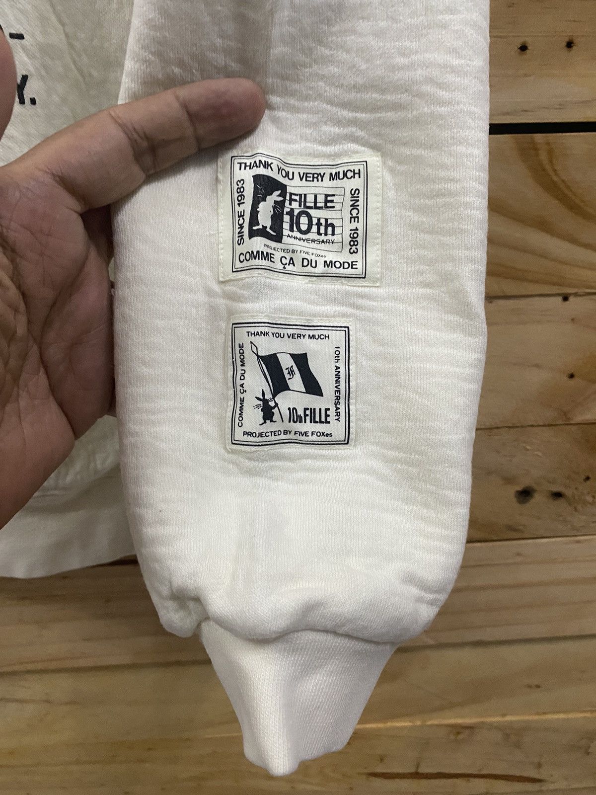 Japanese Brand Comme ca du mode 10th annivesary crewneck Size US M / EU 48-50 / 2 - 4 Thumbnail