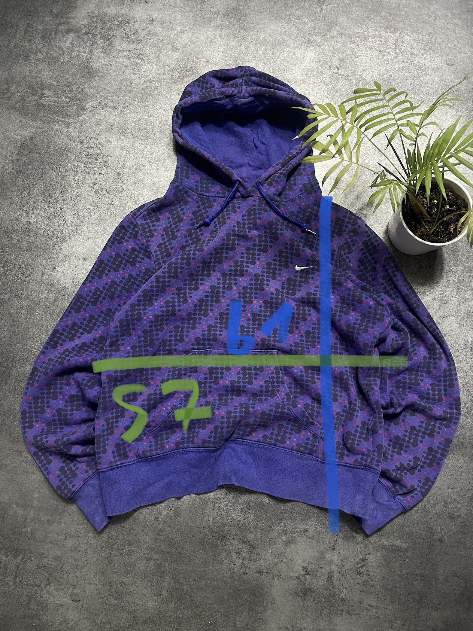 Nike ❗️RARE❗️Vintage Y2K Nike Boxy Hoodie Mini Logo Swoosh Size US XS / EU 42 / 0 - 8 Thumbnail