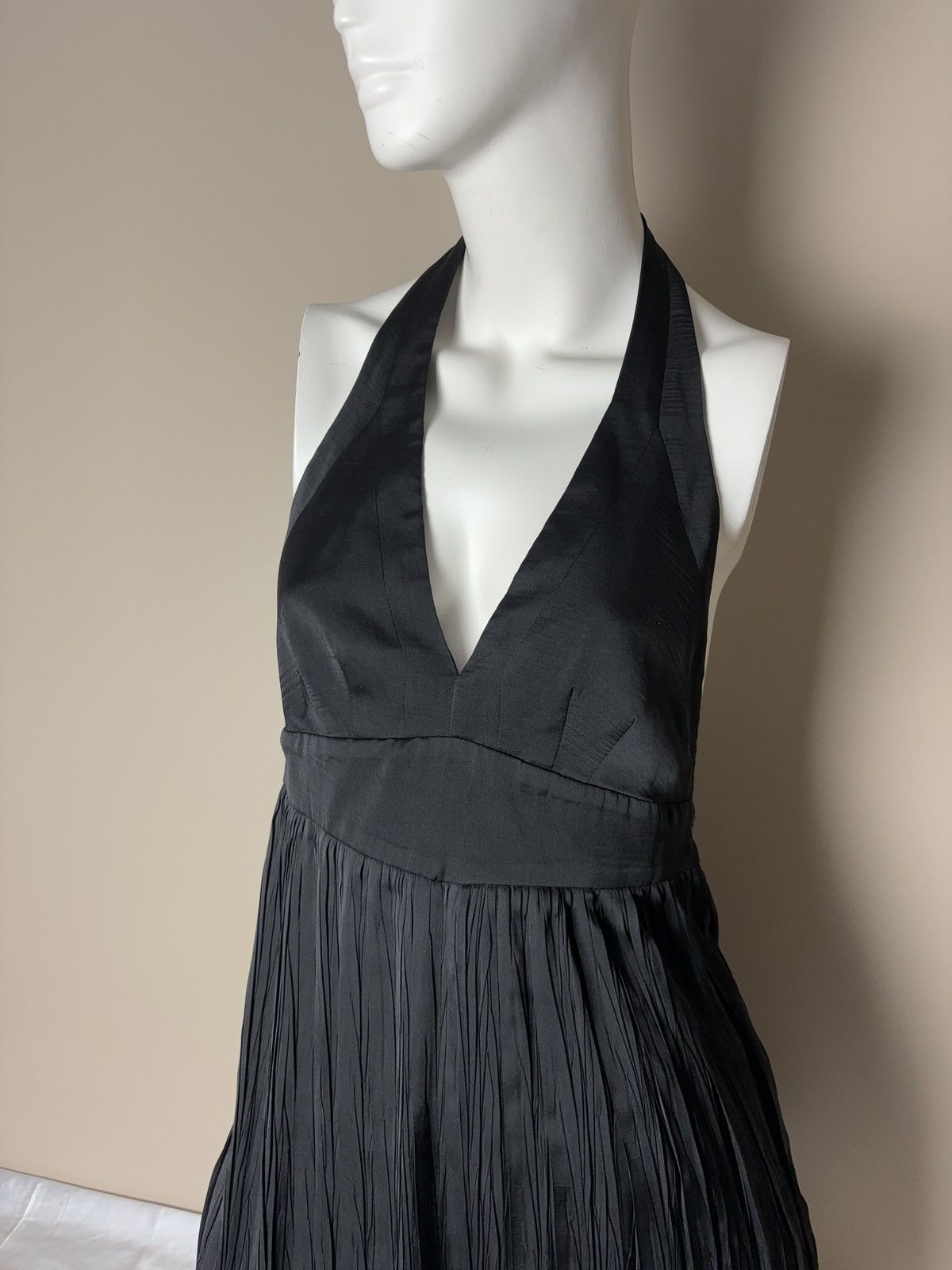 Vintage Italian micro dress coquette open back vintage Size M / US 6-8 / IT 42-44 - 3 Thumbnail
