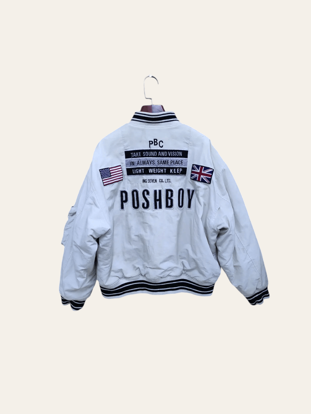Japanese Brand POSH BOY VINTAGE BOMBER JACKET Size US M / EU 48-50 / 2 - 1 Thumbnail
