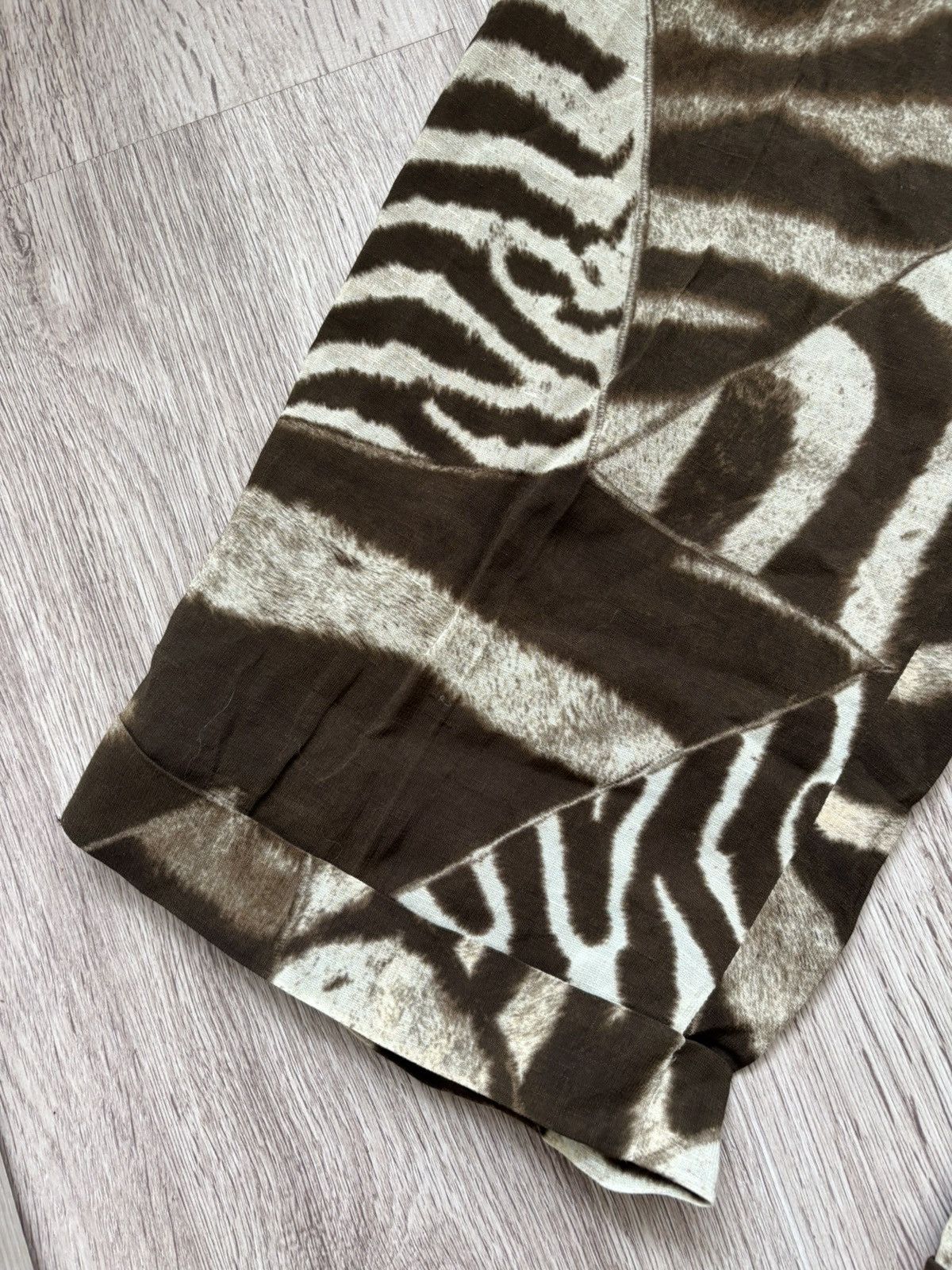 Ralph Lauren Purple Label Ralph Lauren Purple Label Collection Women’s Zebra Print Size 28" / US 6 / IT 42 - 2 Thumbnail
