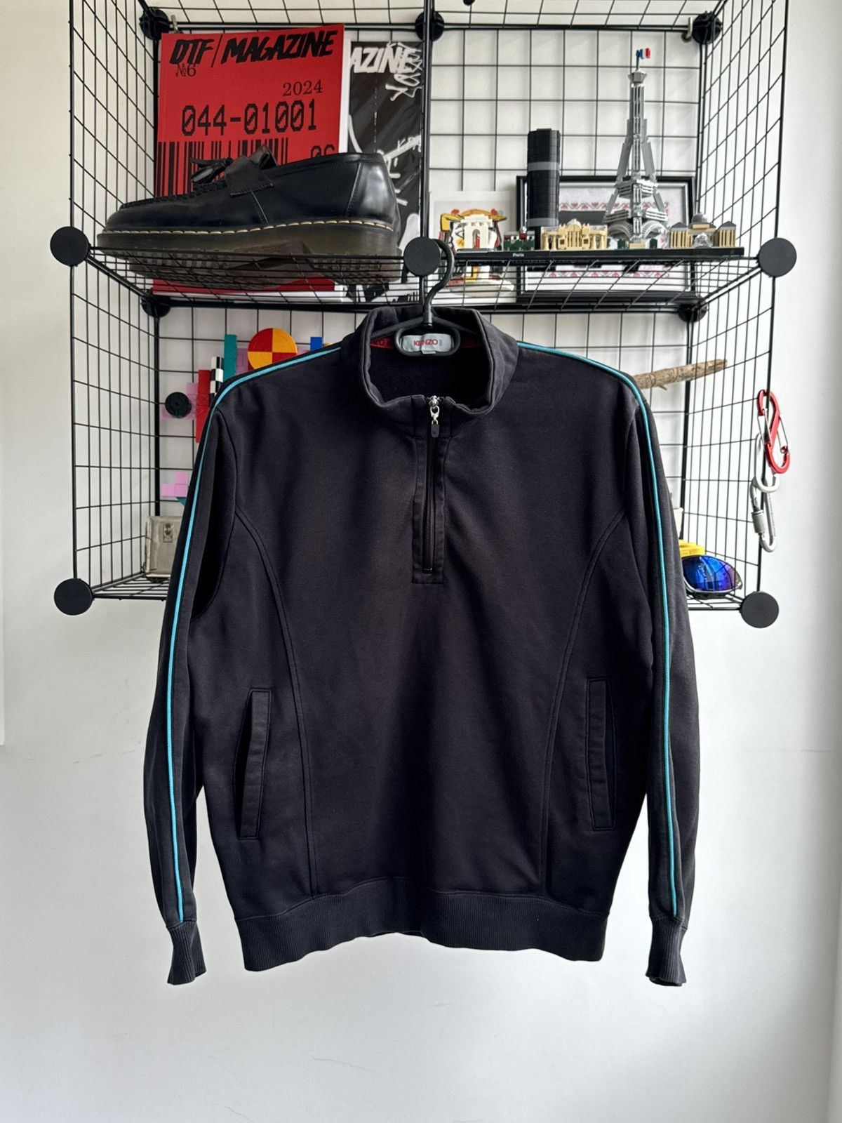 Kenzo Rare Vintage Kenzo Golf 1/4 Zip Sweatshirt Made In Japan Size US M / EU 48-50 / 2 - 2 Thumbnail