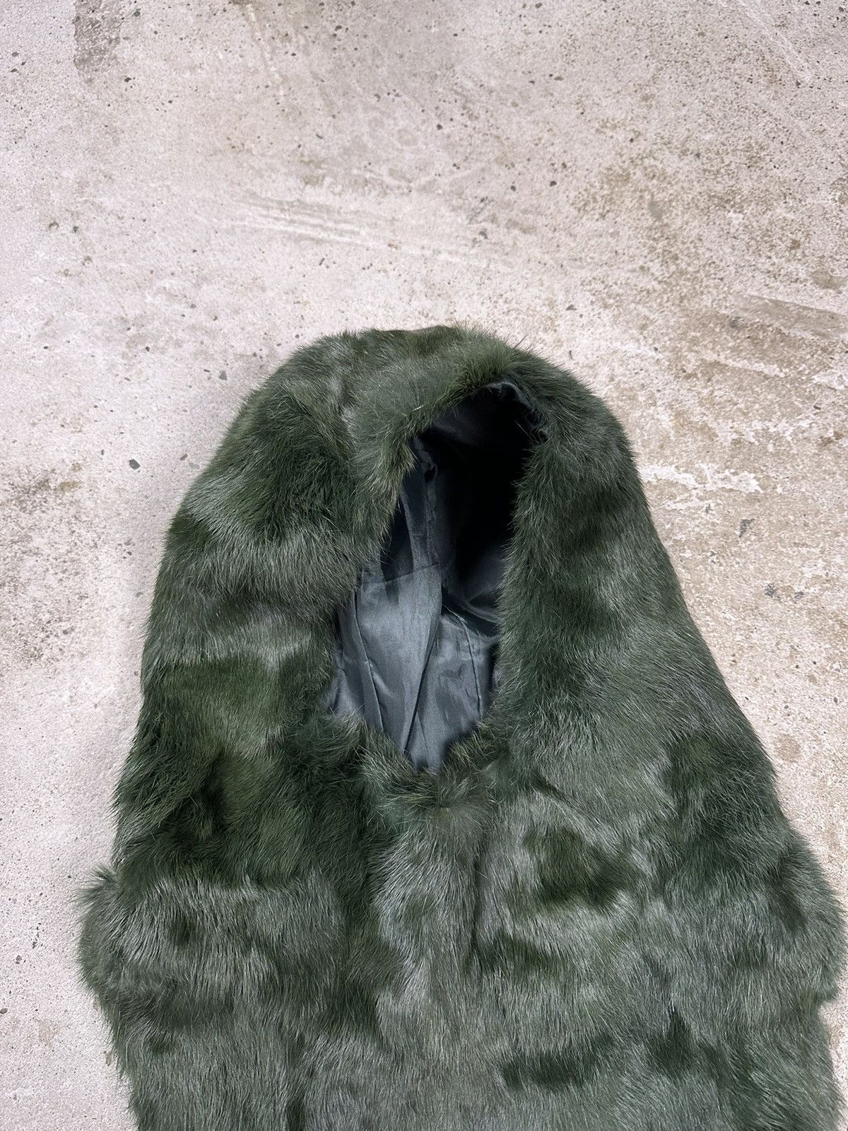 Japanese Brand × Vintage ‼️ Vintage 90s Faux Fur Fuzzy Balaclava Mask Rare Size ONE SIZE - 3 Thumbnail