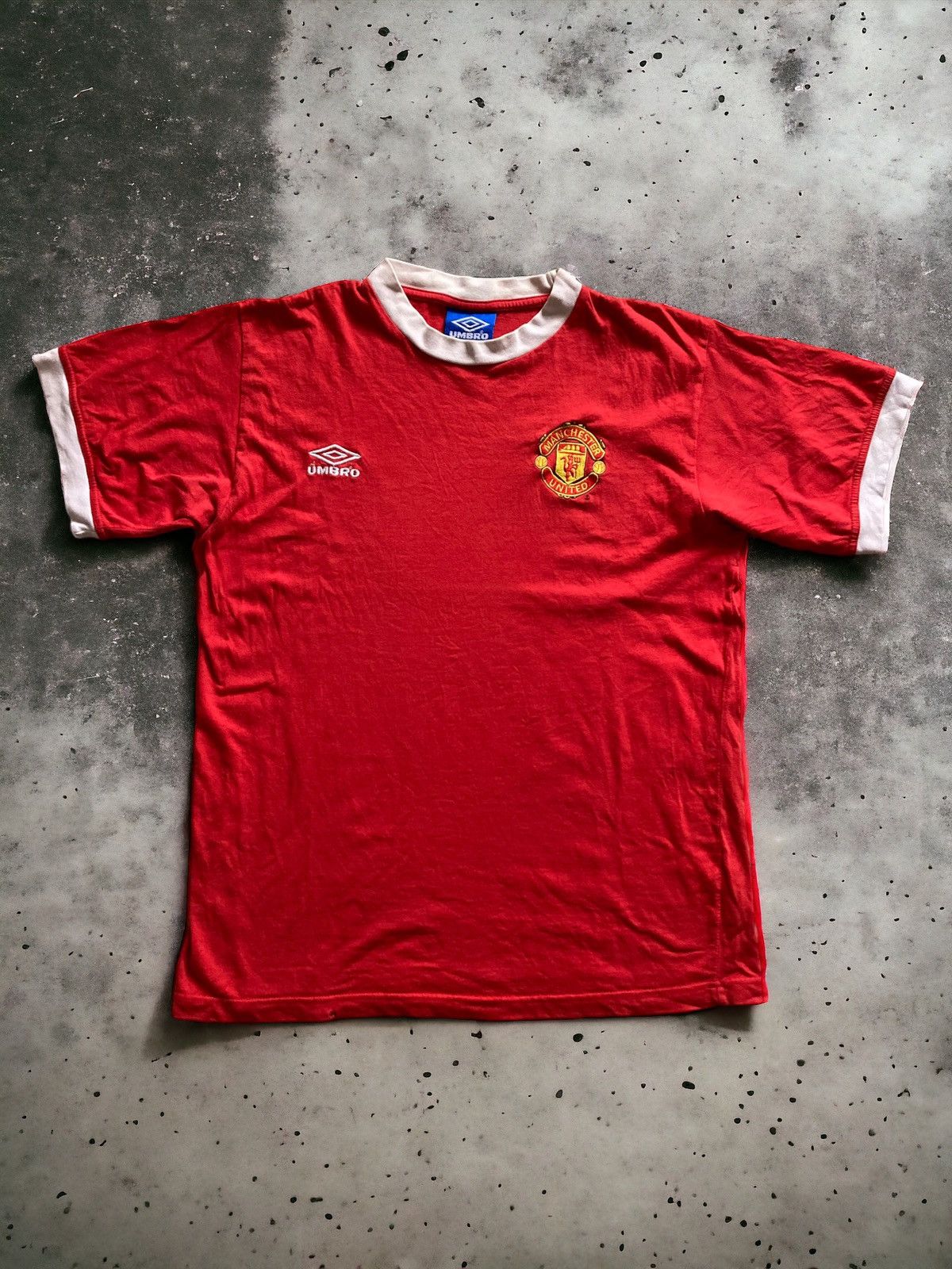 Umbro Vintage 90’s umbro Manchester united soccer football tee Size US L / EU 52-54 / 3 - 1 Thumbnail