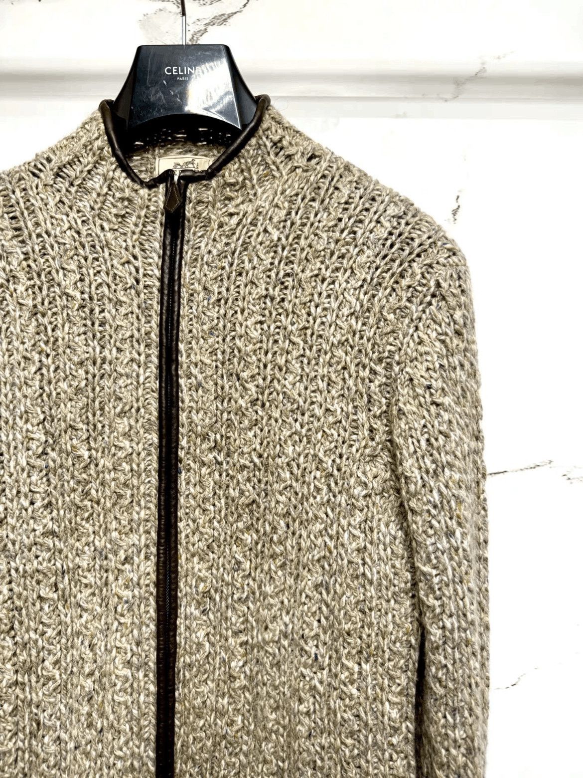 Hermes Hermes Cashmere Zip-up Knitwear Cardigan-2507 Size US S / EU 44-46 / 1 - 8 Thumbnail